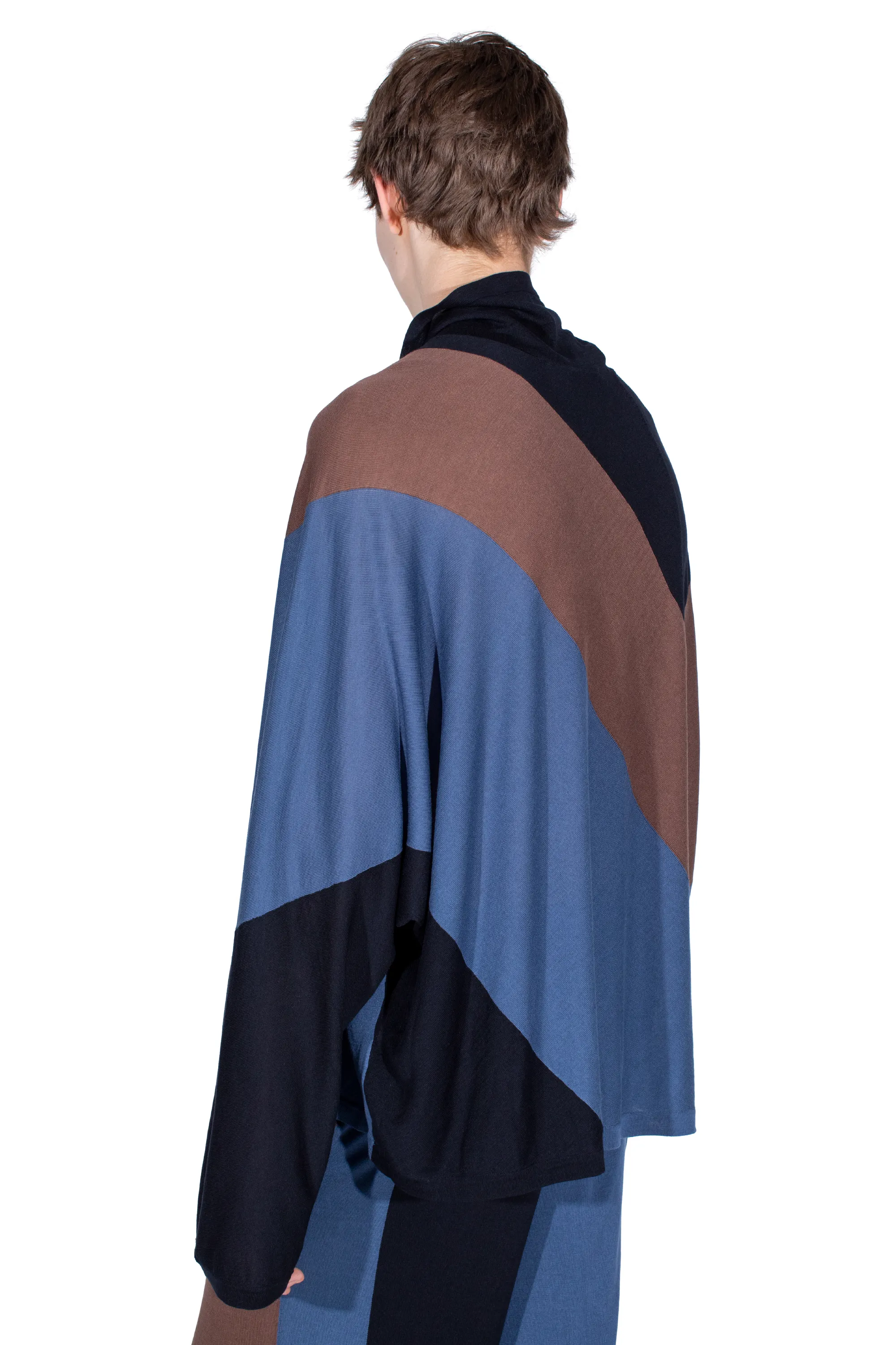 KIKO KOSTADINOV SIGO KNIT PULLOVER - BROWN