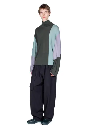 KIKO KOSTADINOV SIGO KNIT PULLOVER - PINE