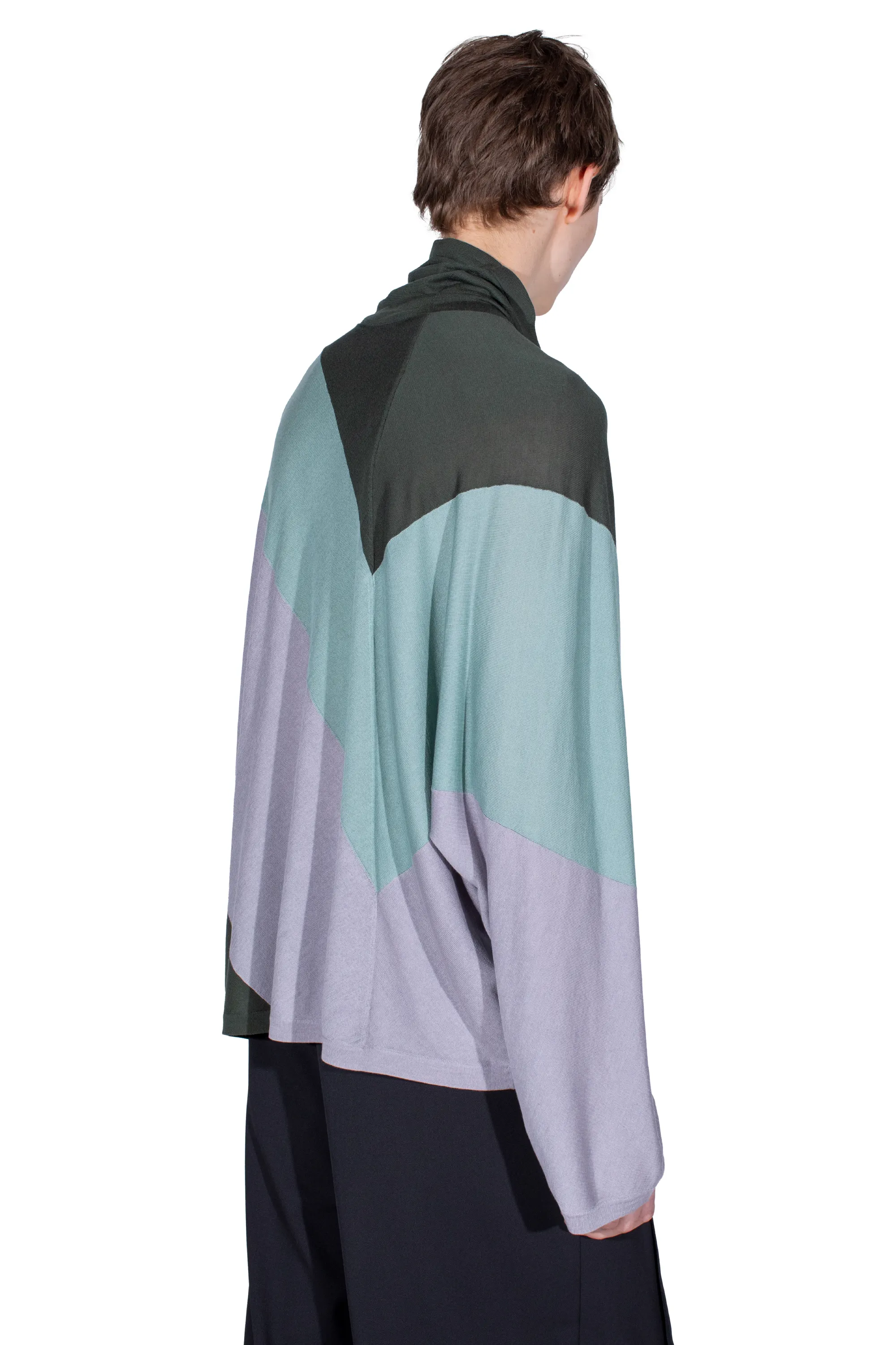 KIKO KOSTADINOV SIGO KNIT PULLOVER - PINE