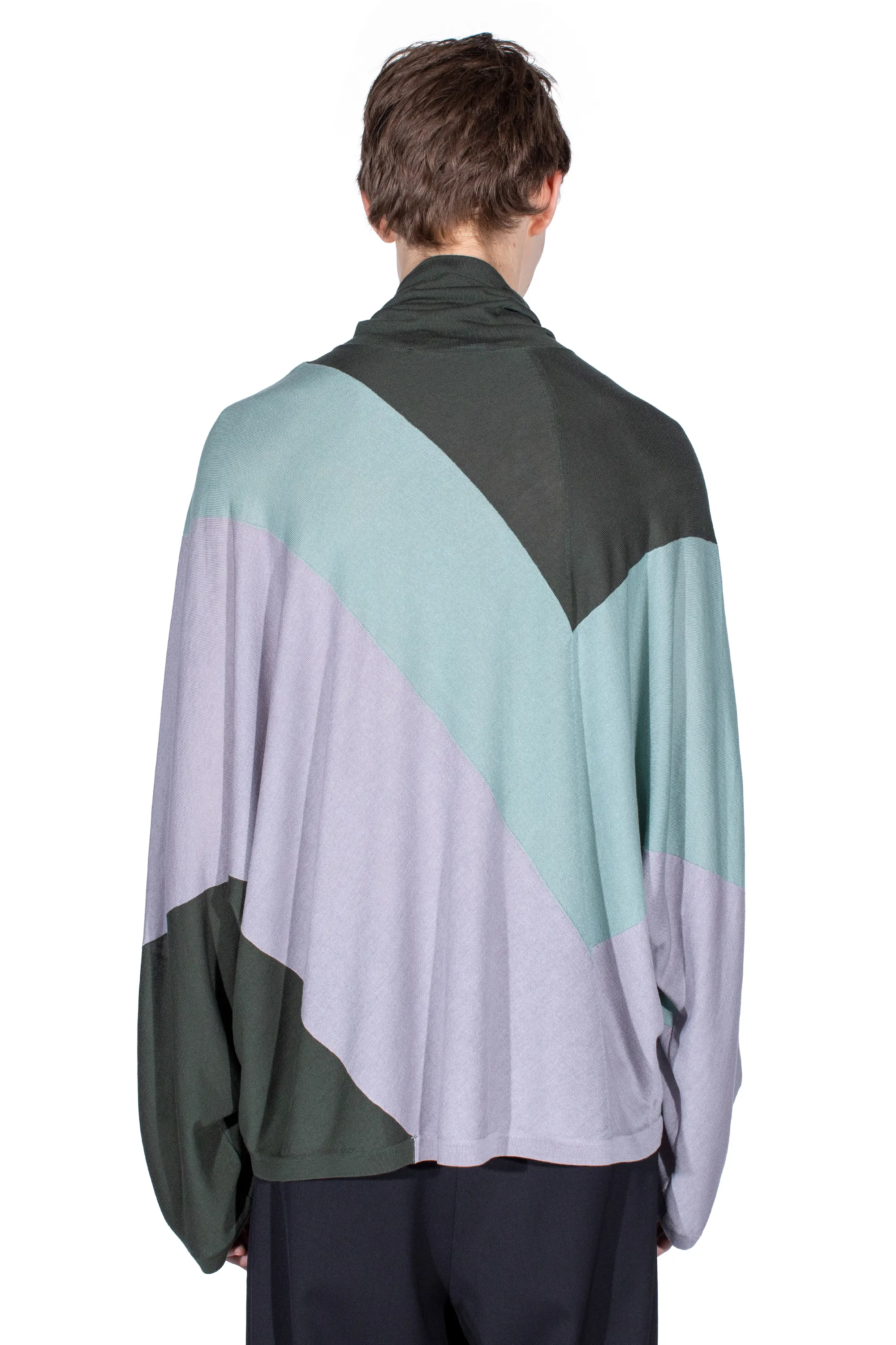 KIKO KOSTADINOV SIGO KNIT PULLOVER - PINE
