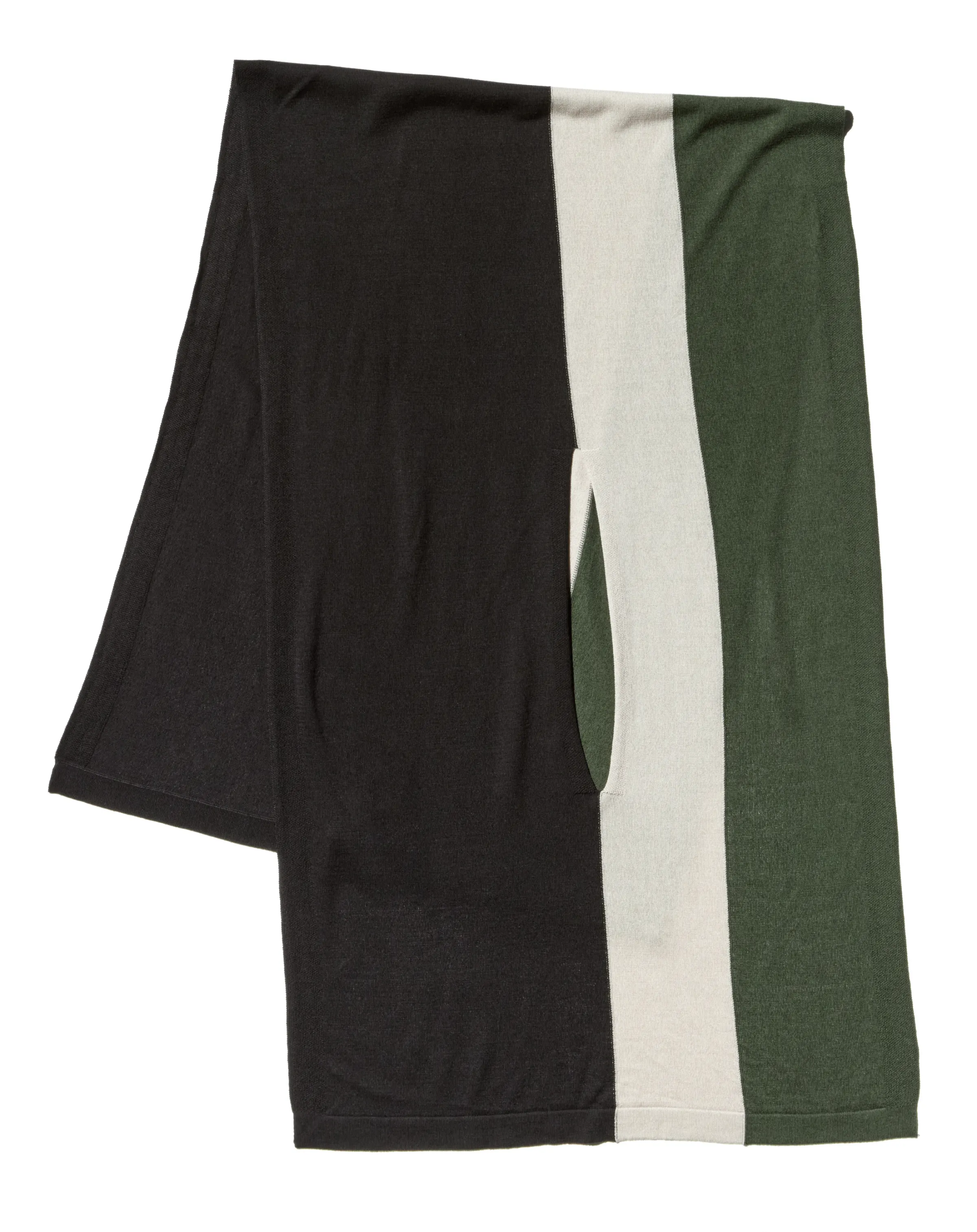 KIKO KOSTADINOV SIGO KNIT SCARF - BLACK