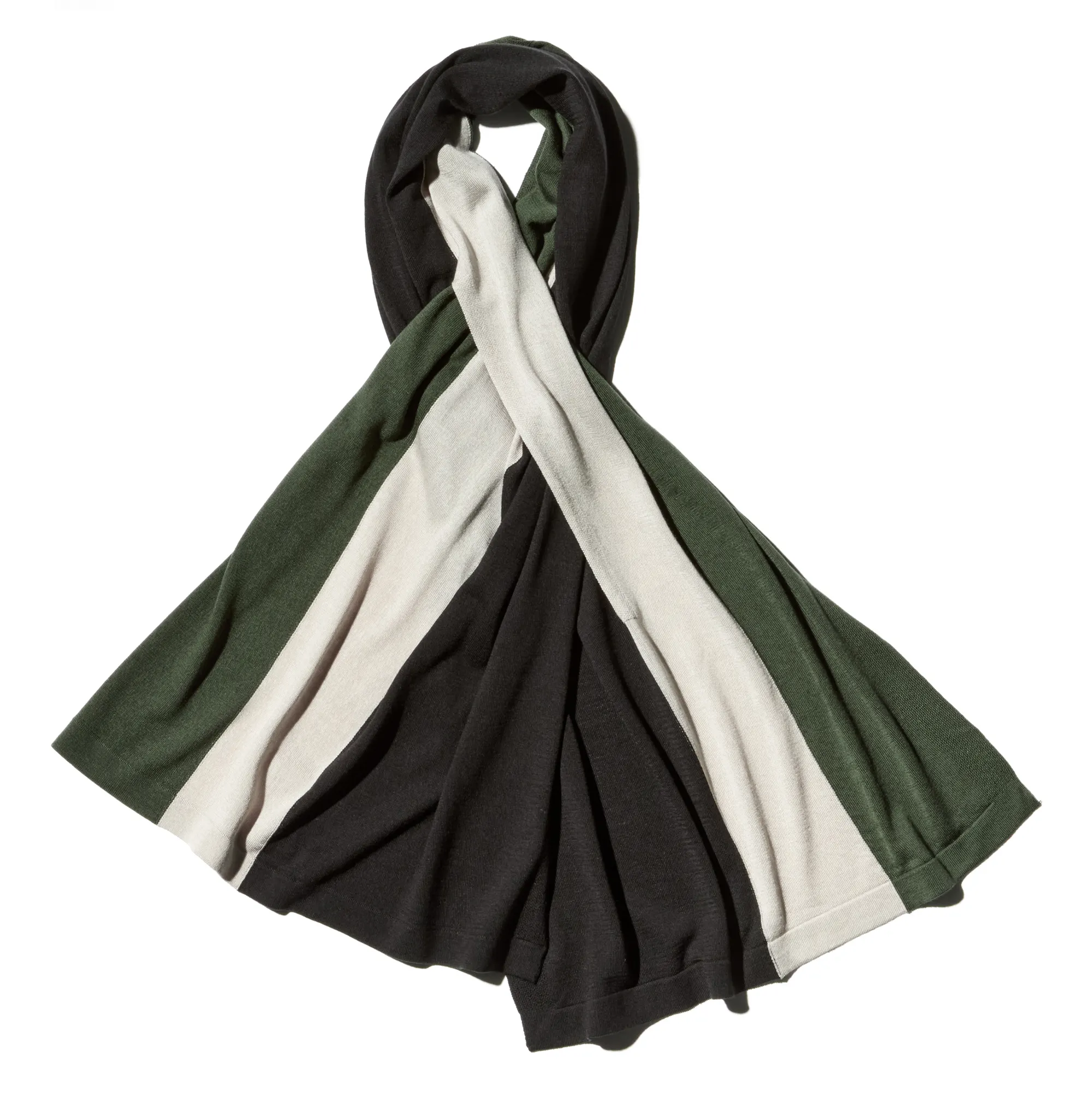 KIKO KOSTADINOV SIGO KNIT SCARF - BLACK