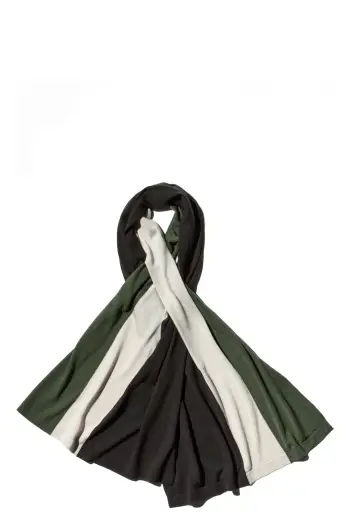 KIKO KOSTADINOV SIGO KNIT SCARF - BLACK