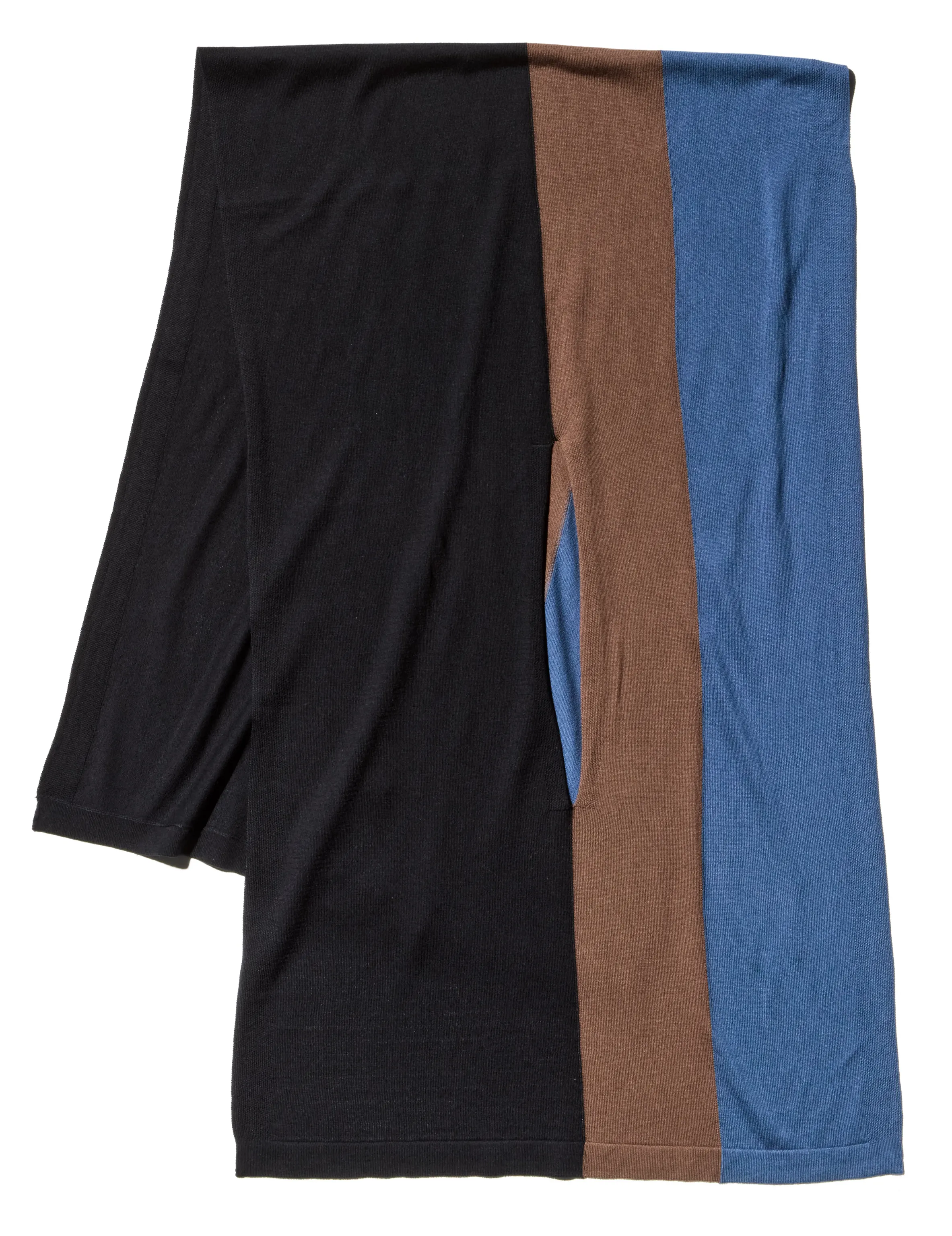 KIKO KOSTADINOV SIGO KNIT SCARF - BROWN