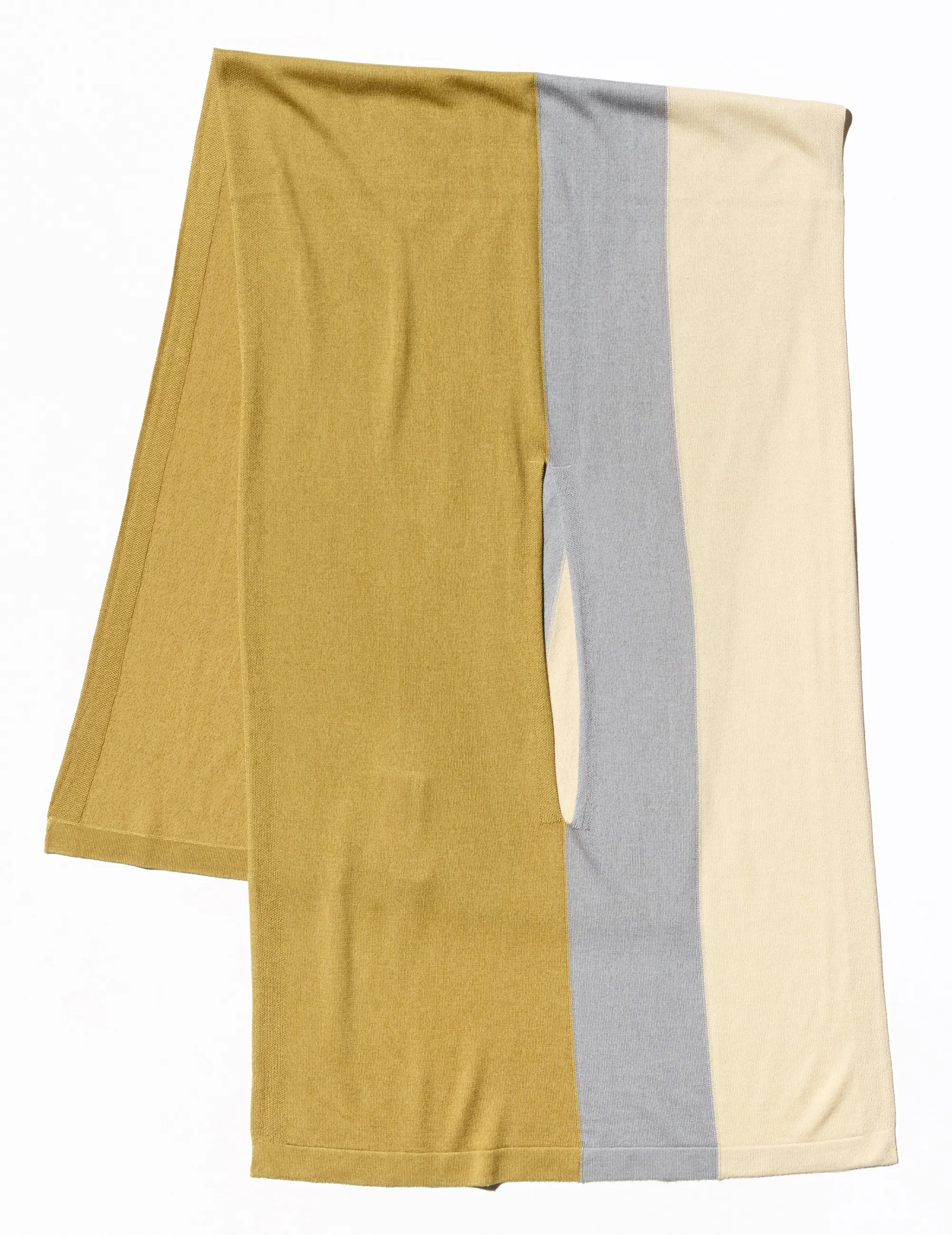 KIKO KOSTADINOV SIGO KNIT SCARF - OCHRE