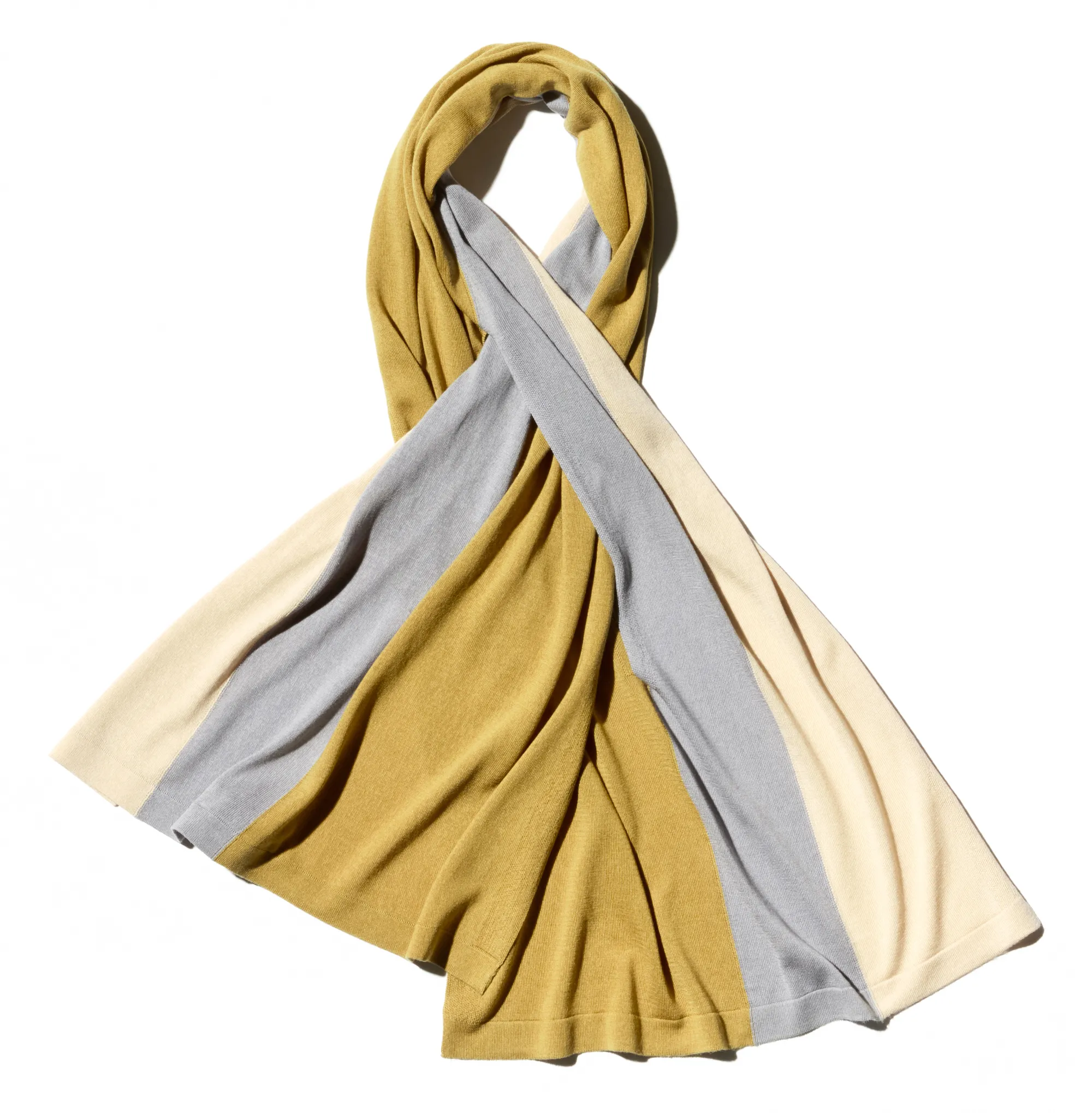 KIKO KOSTADINOV SIGO KNIT SCARF - OCHRE