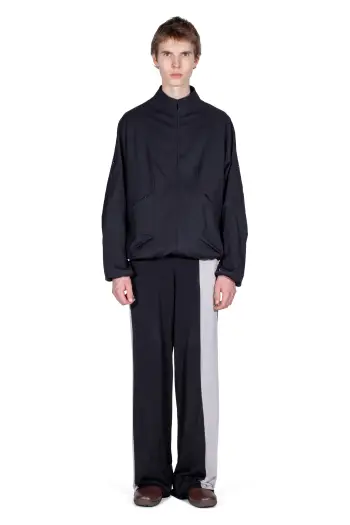 KIKO KOSTADINOV SIGO KNIT TROUSERS - BLACK
