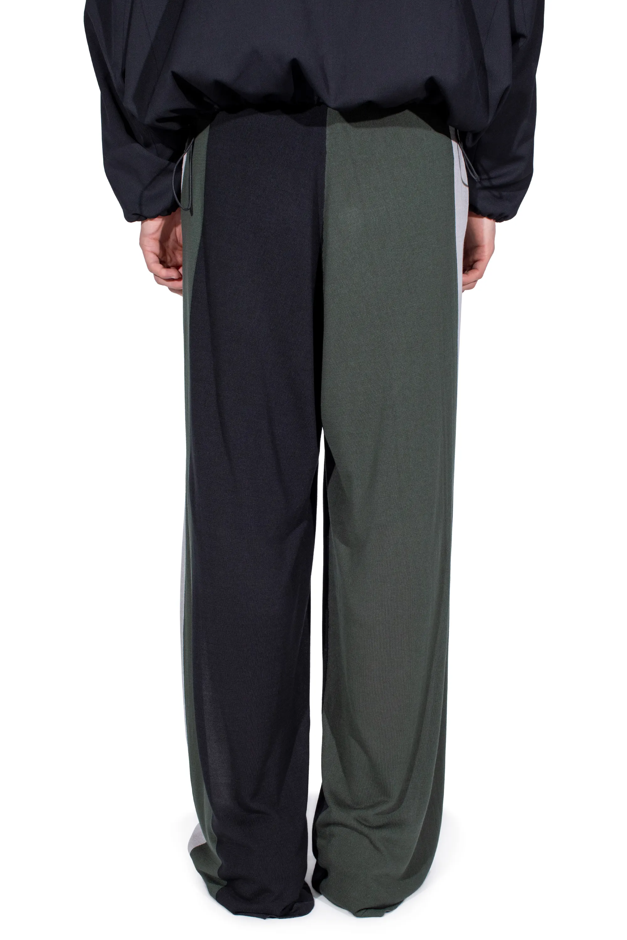 KIKO KOSTADINOV SIGO KNIT TROUSERS - BLACK