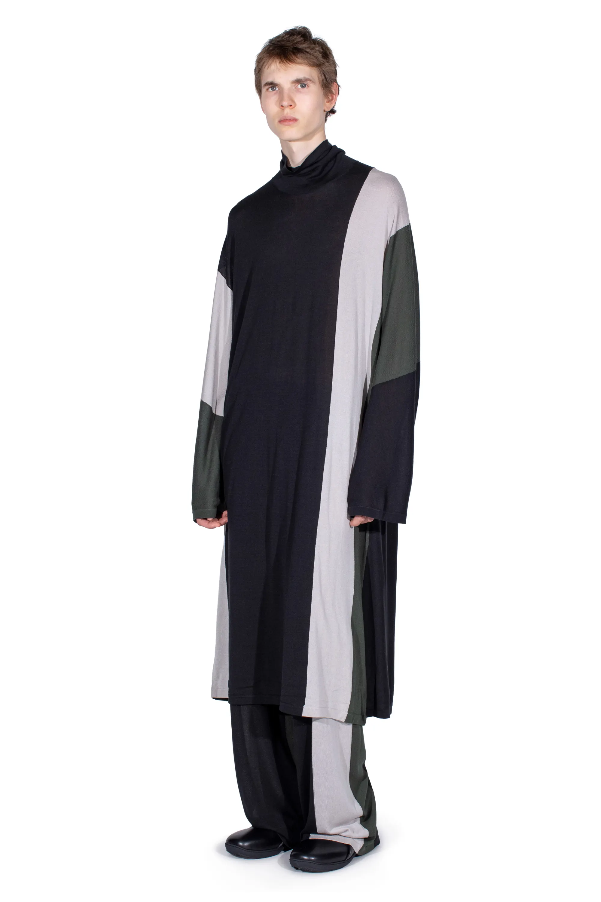 KIKO KOSTADINOV SIGO KNIT TUNIC - BLACK