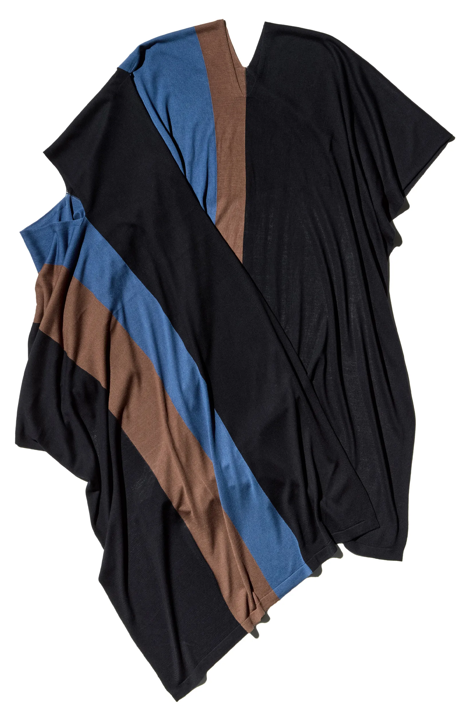 KIKO KOSTADINOV SIGO WIDE KNIT SCARF - BROWN
