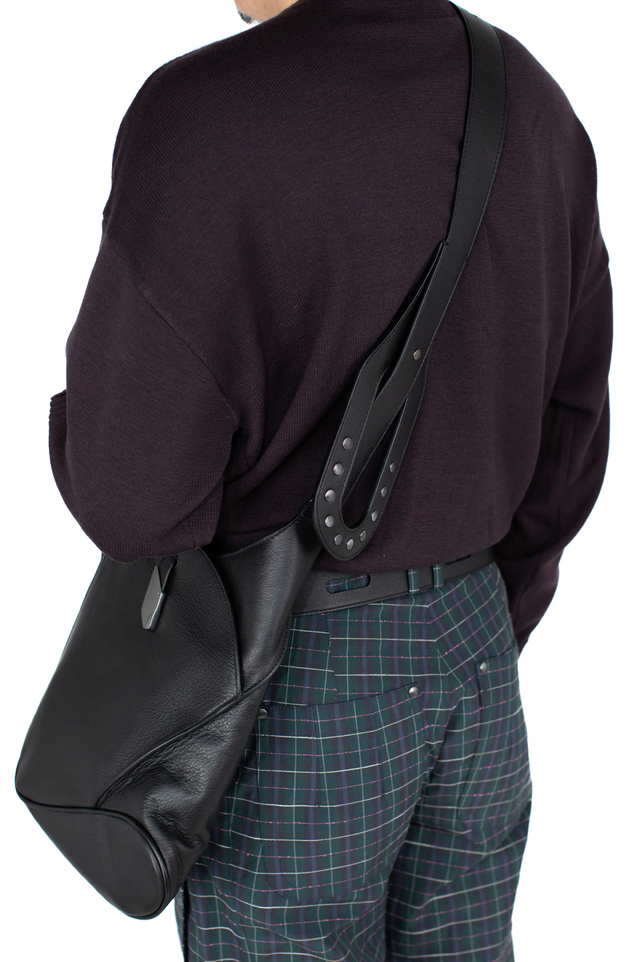 タグ有Kiko Kostadinov Slatina Shoulder Bag SLATINA BAG - BLACK OBSIDIAN – KIKO KOSTADINOV