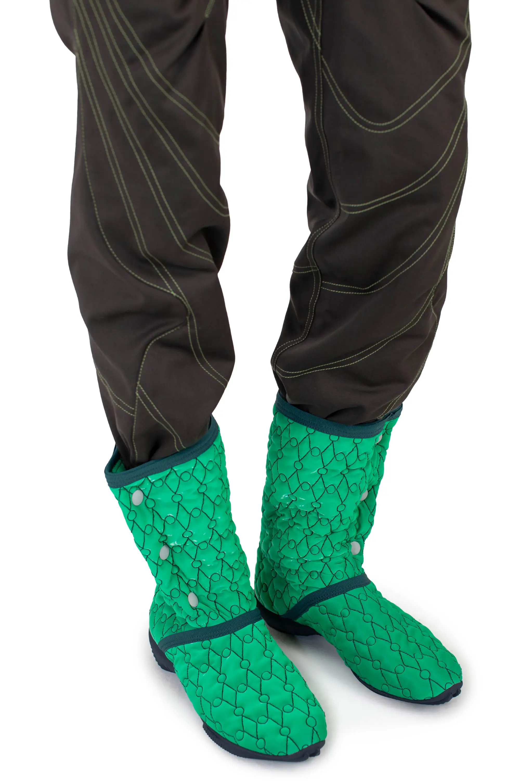 KIKO KOSTADINOV SOLIX BOOTS - CHLOROPHYLL