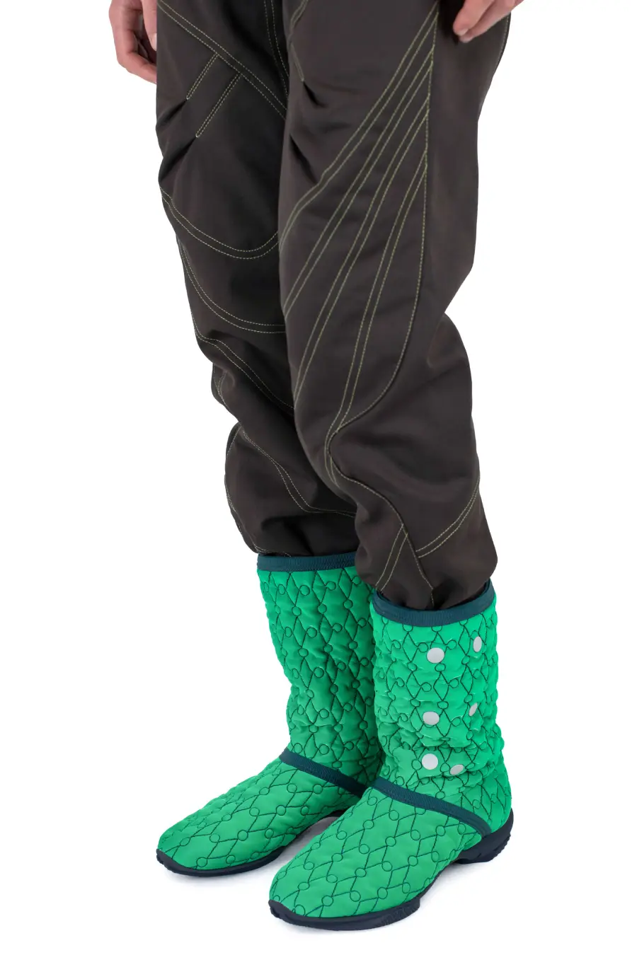 KIKO KOSTADINOV SOLIX BOOTS - CHLOROPHYLL