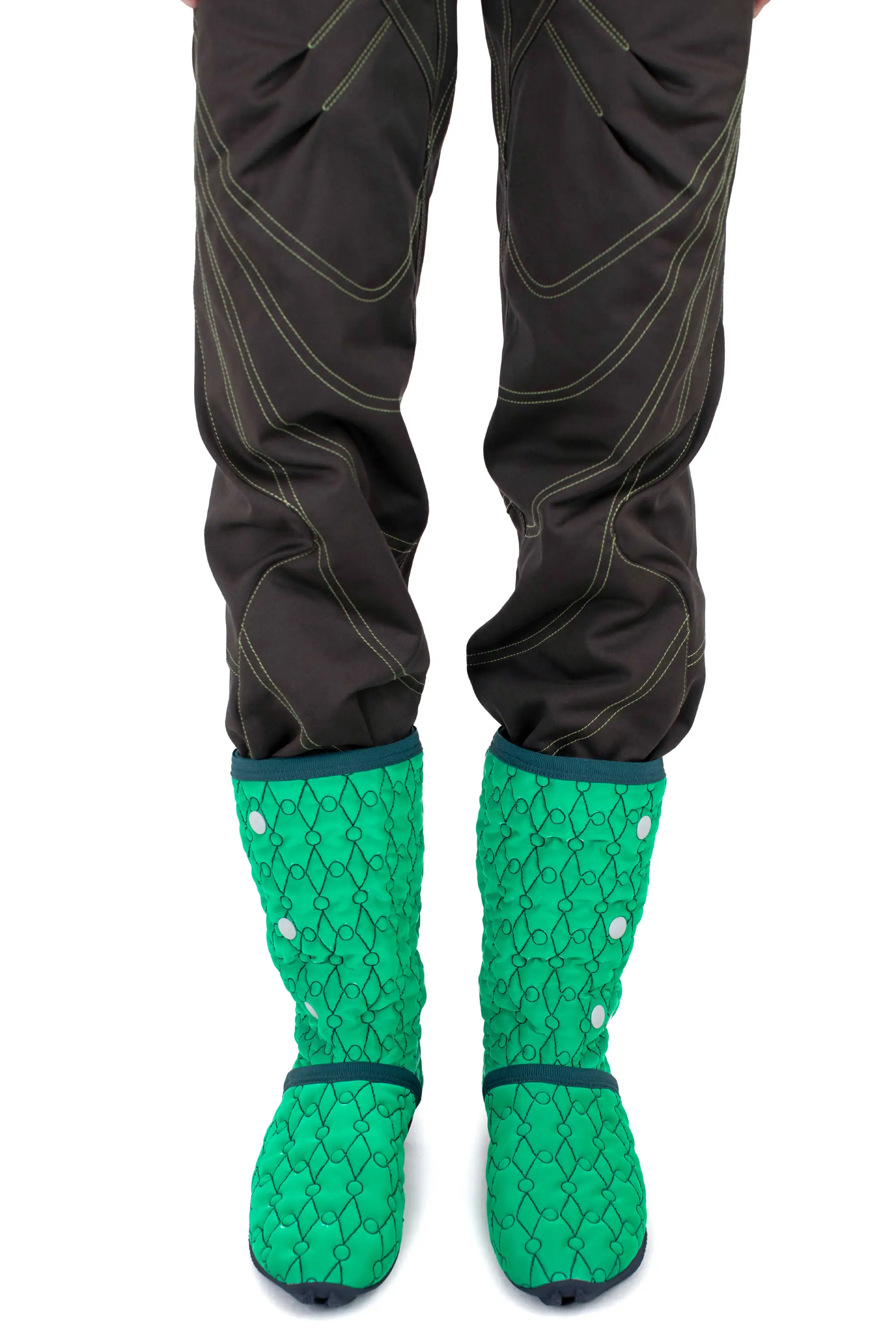 KIKO KOSTADINOV SOLIX BOOTS - CHLOROPHYLL