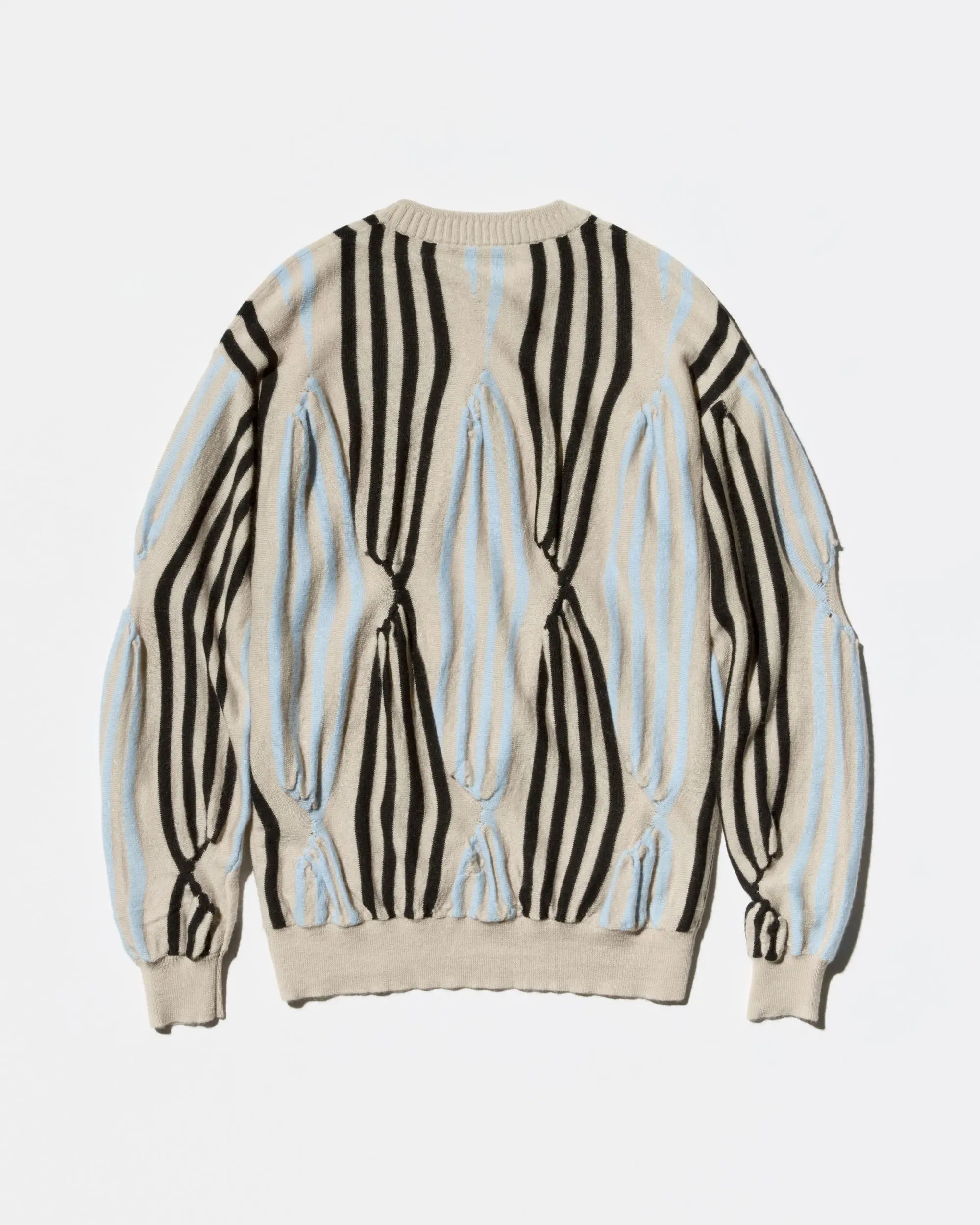 KIKO KOSTADINOV SOLIX JUMPER - BEIGE / BLACK / L BLUE