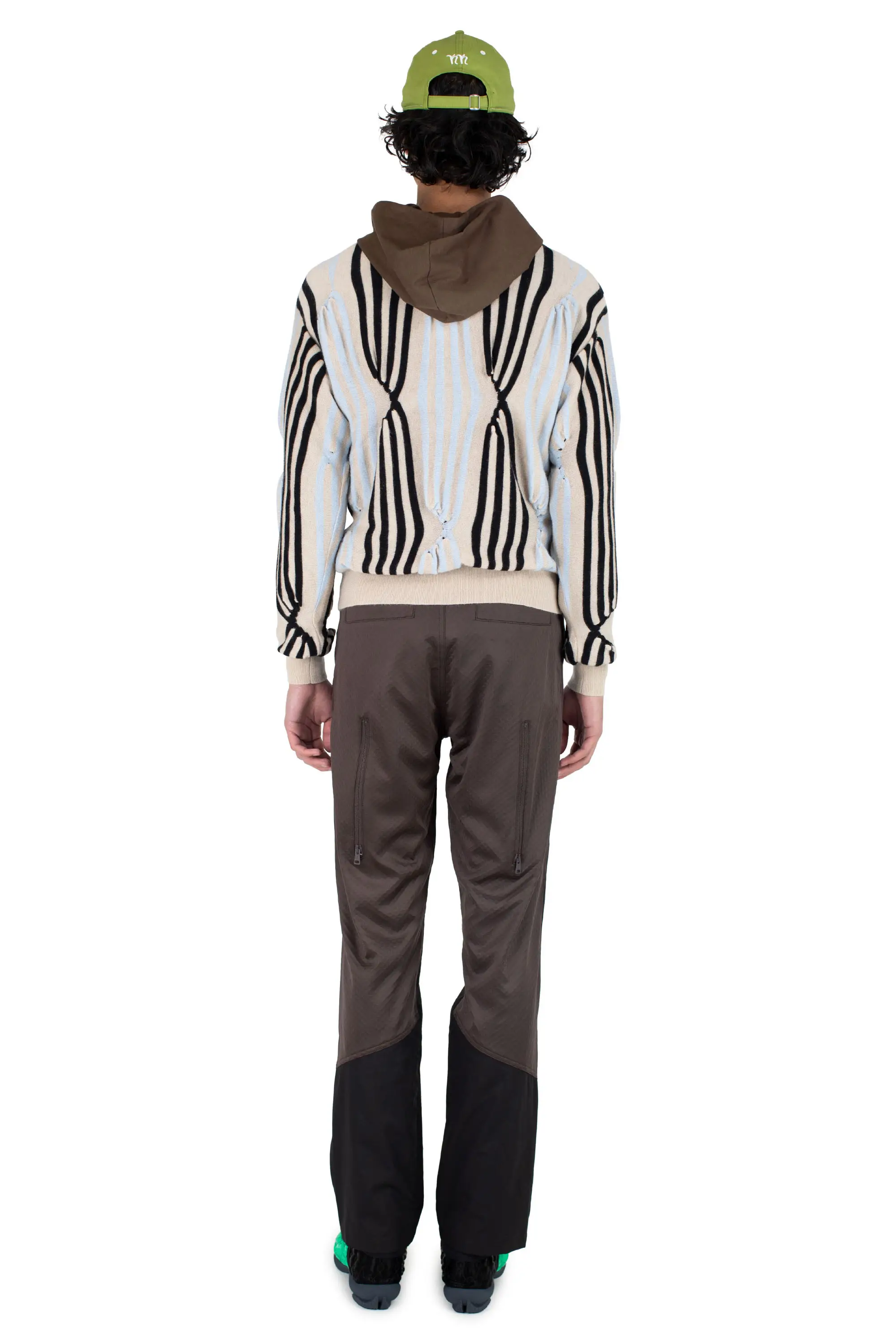 KIKO KOSTADINOV SOLIX JUMPER - BEIGE / BLACK / L BLUE