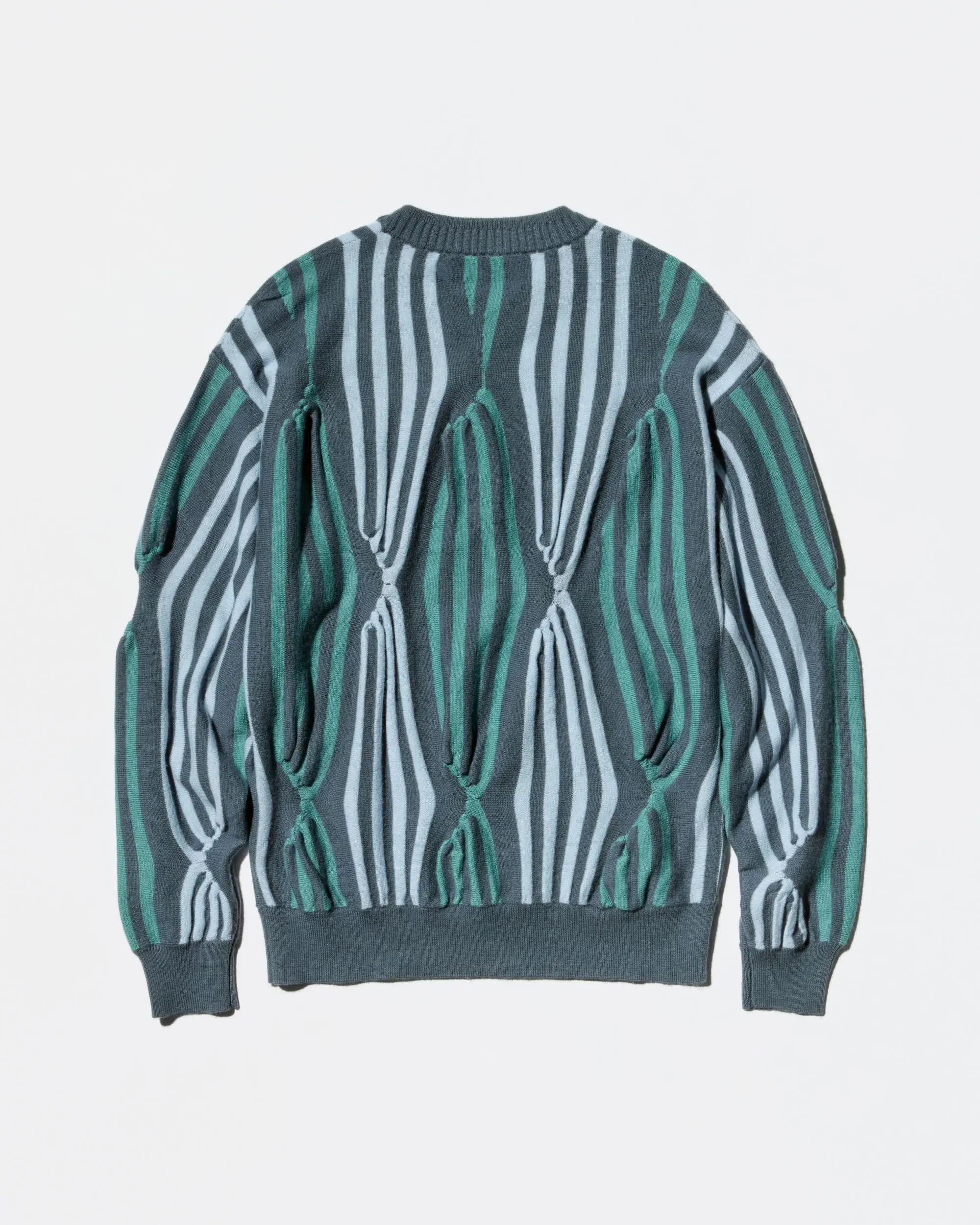 KIKO KOSTADINOV SOLIX JUMPER - GREEN GREY / BLUE / SEA GREEN