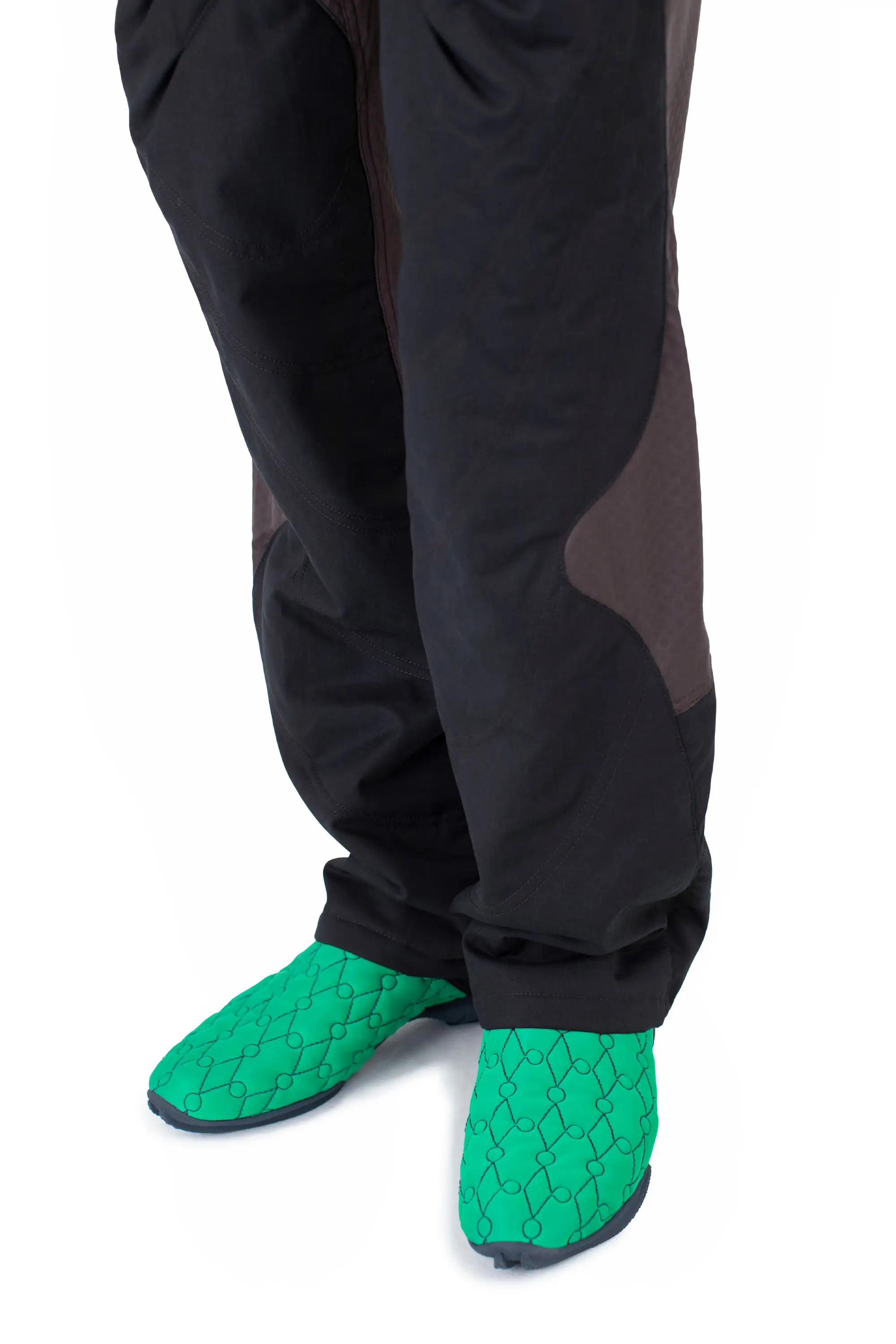 KIKO KOSTADINOV SOLIX SLIPPER - CHLOROPHYLL / INK BLACK