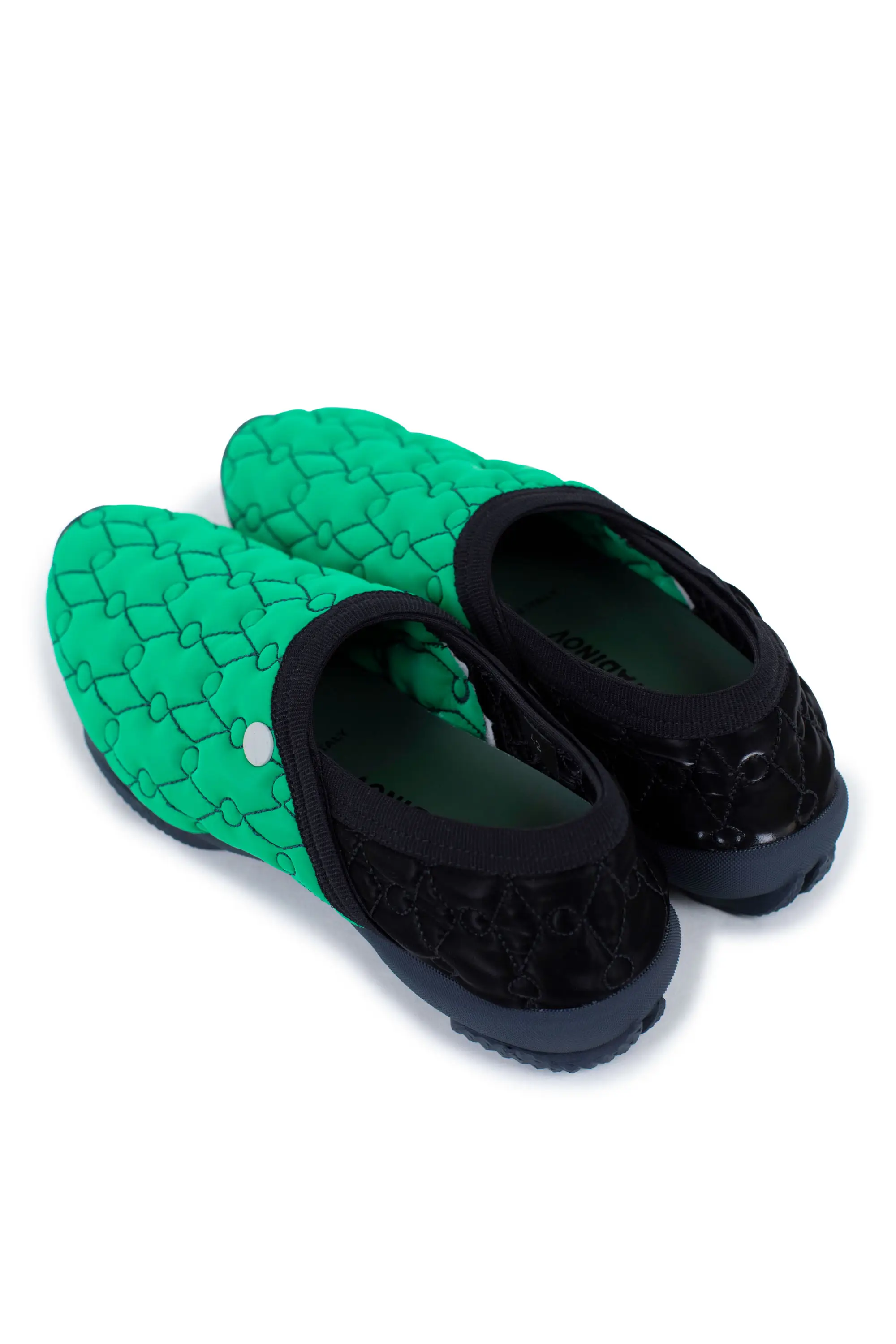 KIKO KOSTADINOV SOLIX SLIPPER - CHLOROPHYLL / INK BLACK