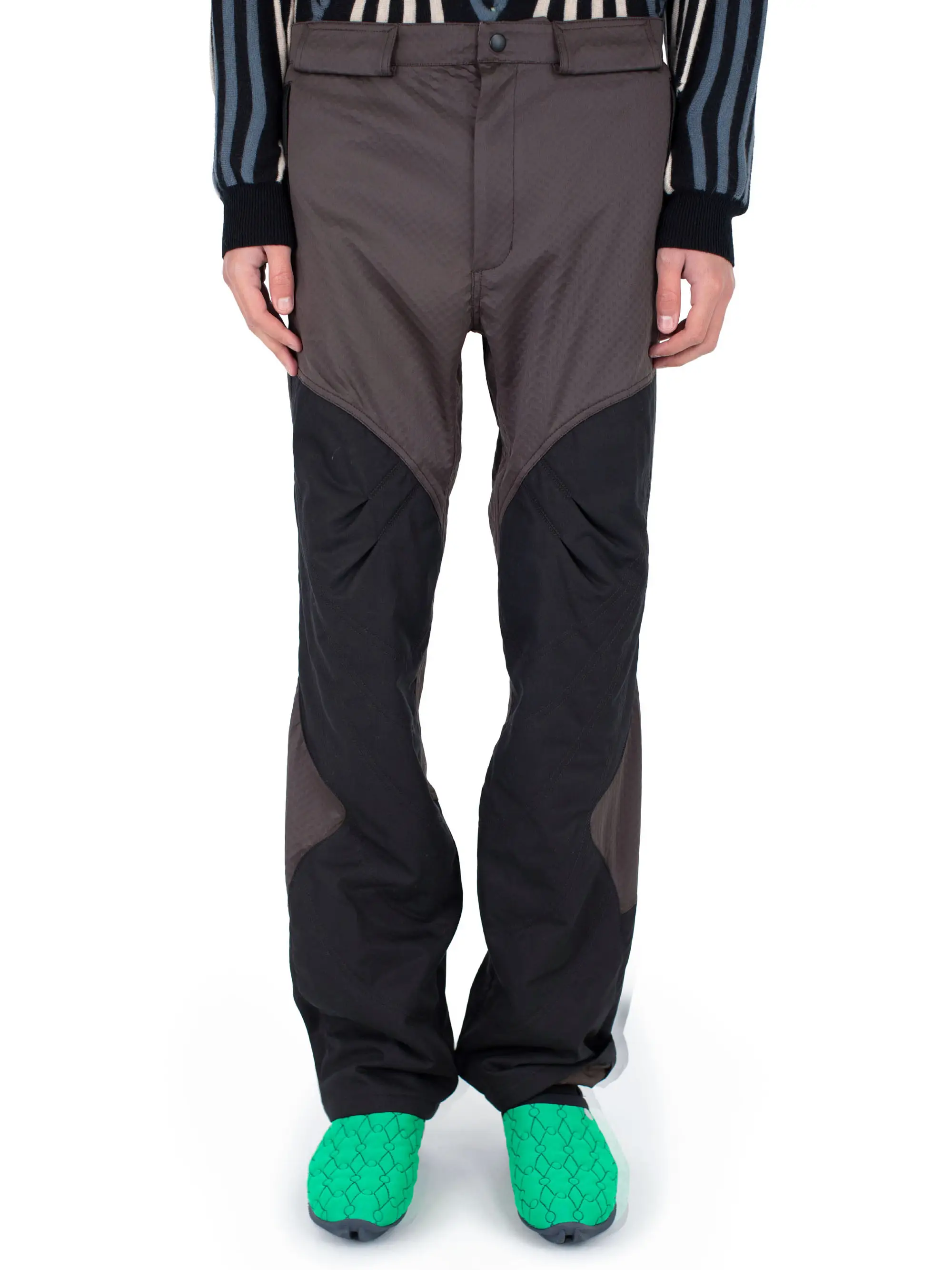 KIKO KOSTADINOV SOLIX ZIP TROUSER - CALLISTO BROWN / BLACK SABLE