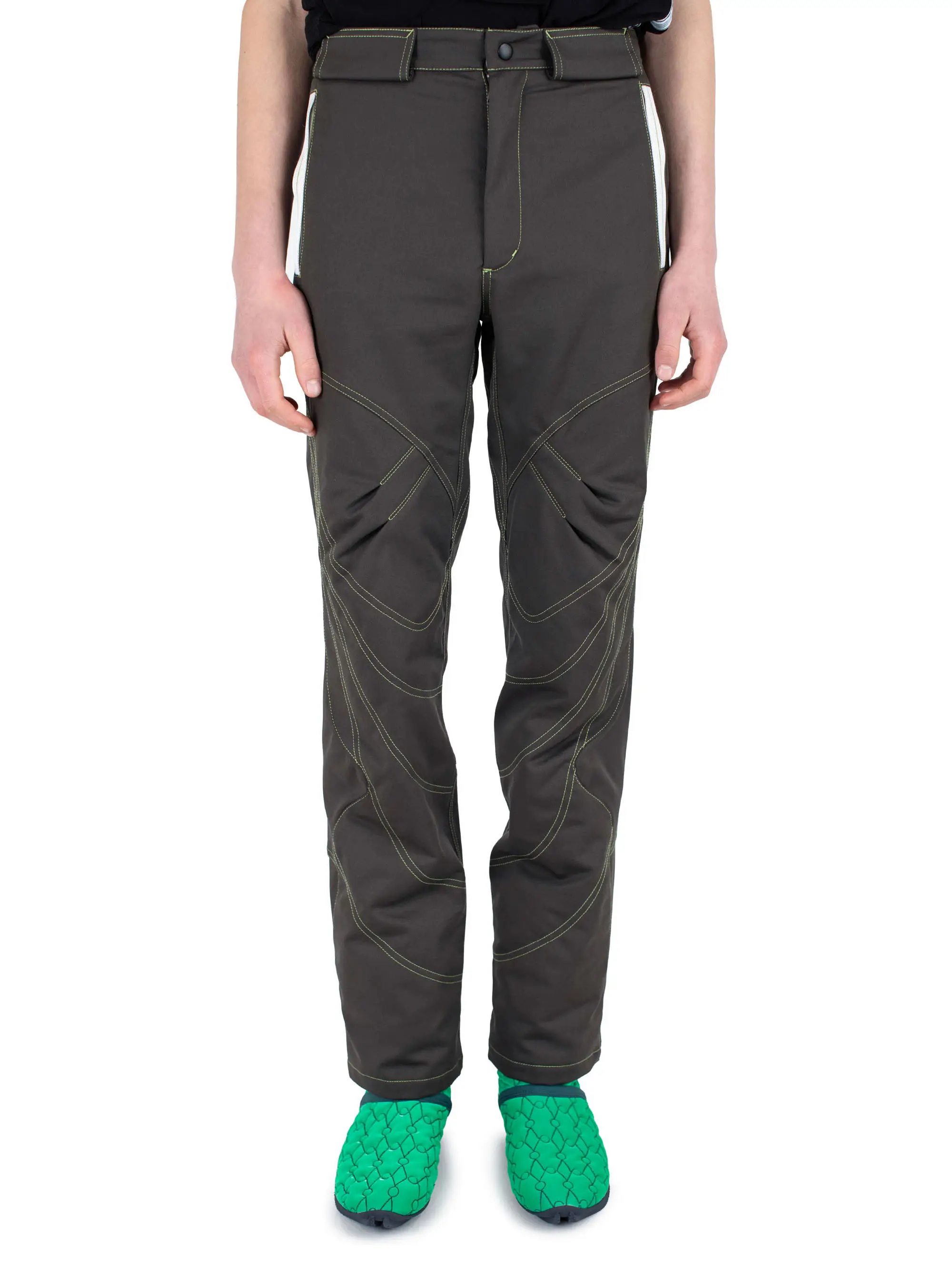 KIKO KOSTADINOV SOLIX ZIP TROUSER - JAVA BROWN