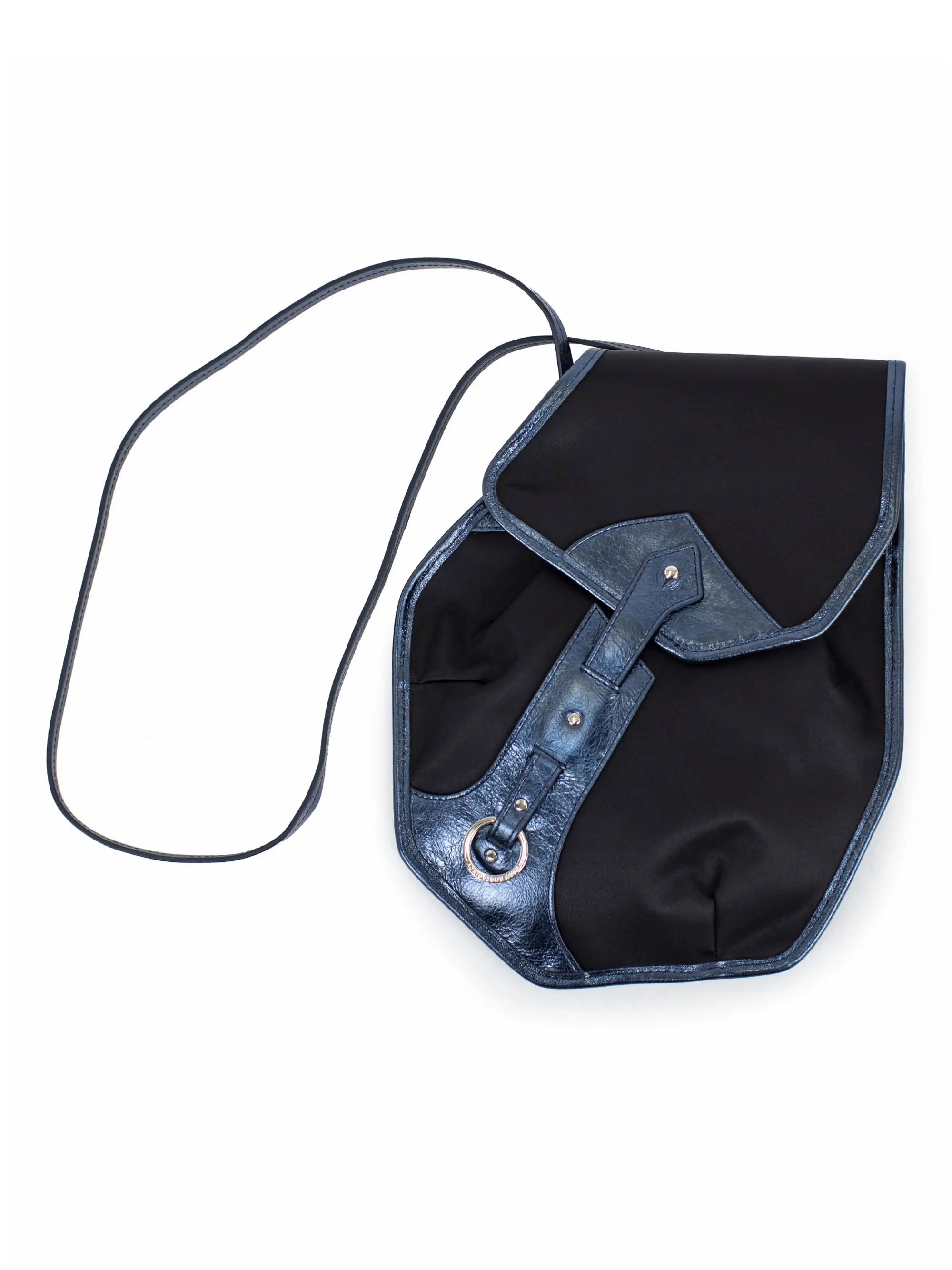 KIKO KOSTADINOV SOLVA POUCH - BLACK / MIDNIGHT BLUE