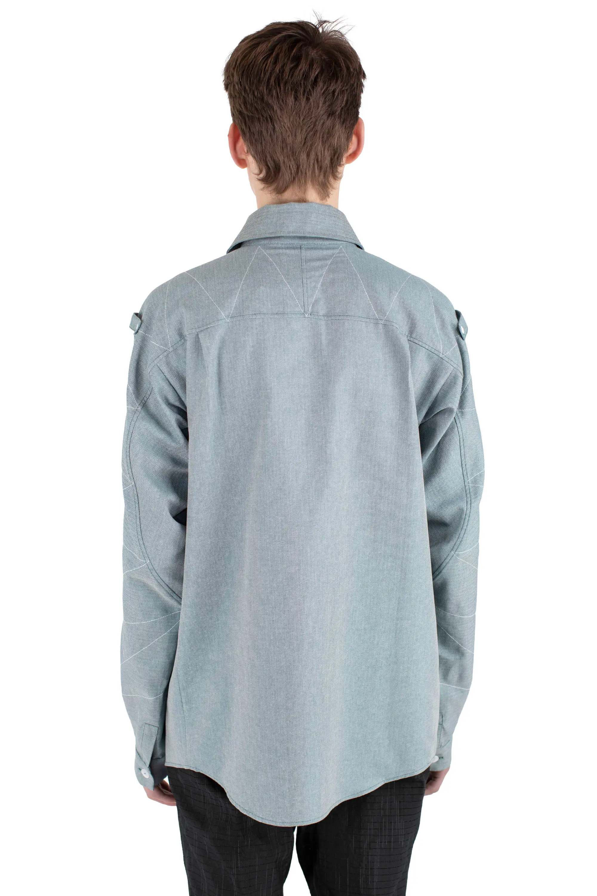 KIKO KOSTADINOV SOLVA SHIRT - EVERGREEN