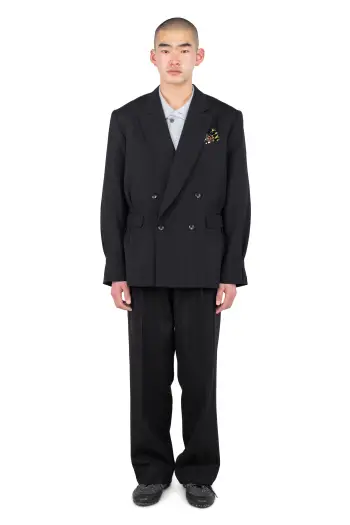 KIKO KOSTADINOV TARHOS TAILORED JACKET - MIDNIGHT BLACK