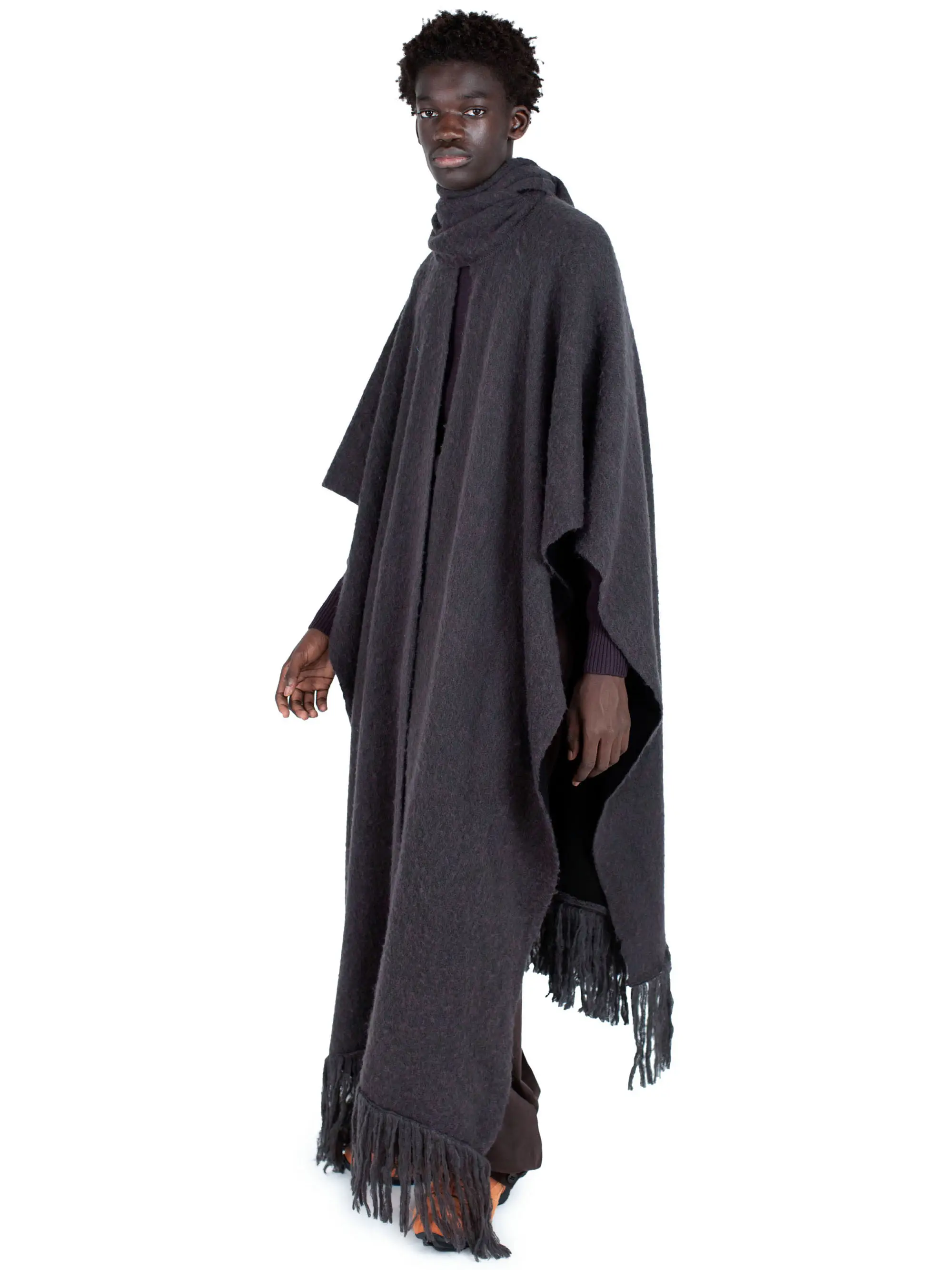 KIKO KOSTADINOV TARR THROW - BLACK/BROWN
