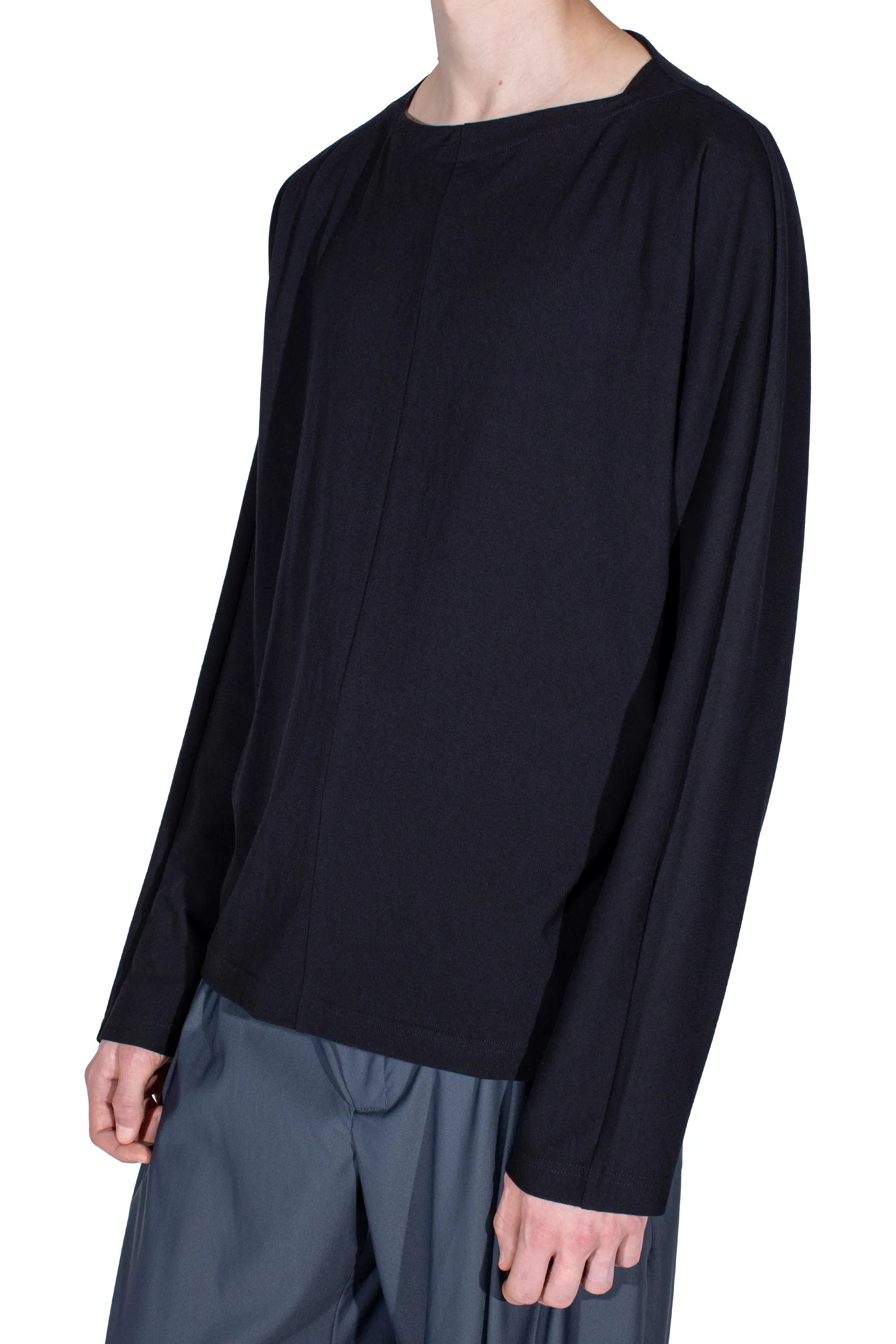 KIKO KOSTADINOV TOMELILLA TOP - TRUE BLACK