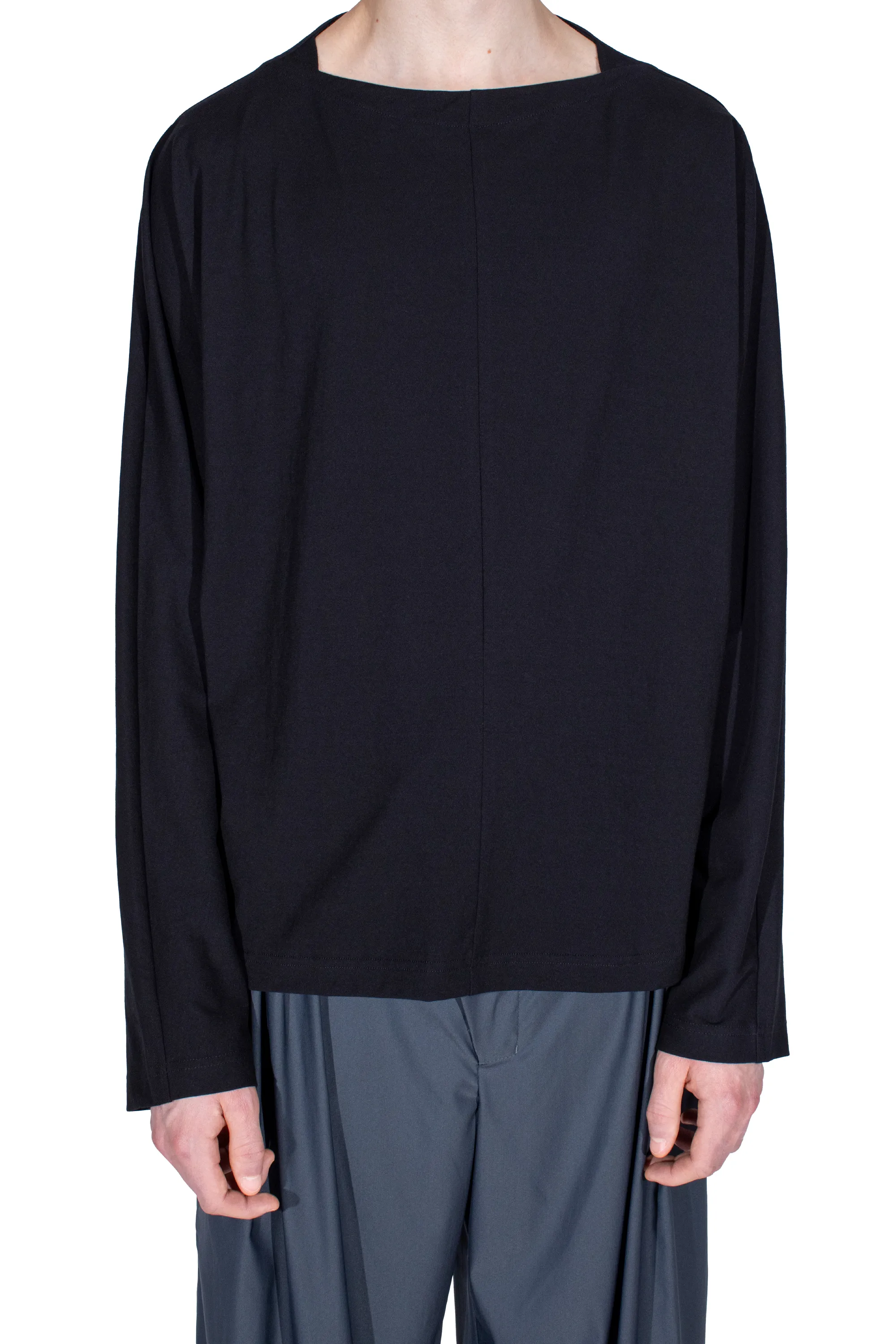 KIKO KOSTADINOV TOMELILLA TOP - TRUE BLACK