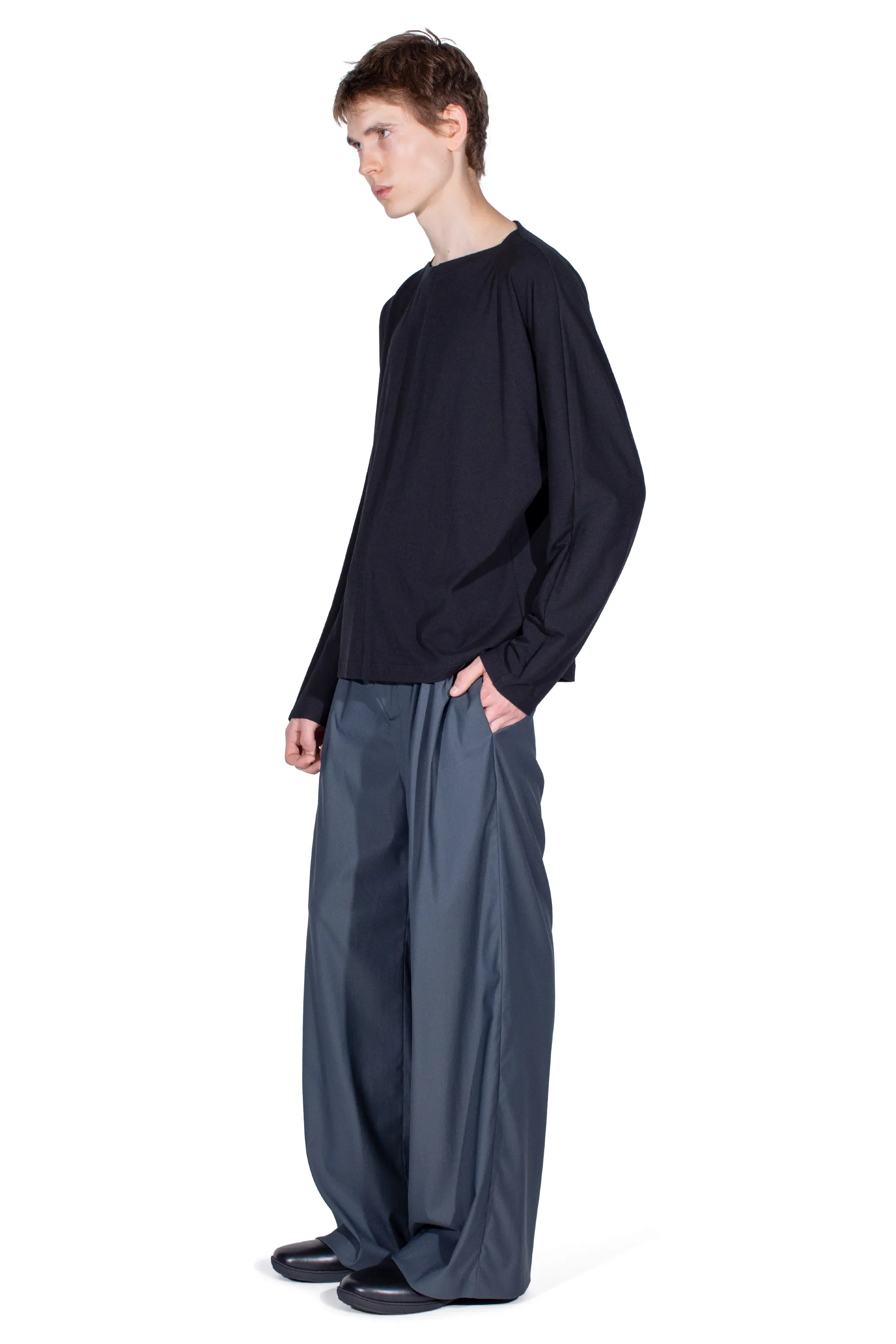 KIKO KOSTADINOV TOMELILLA TOP - TRUE BLACK