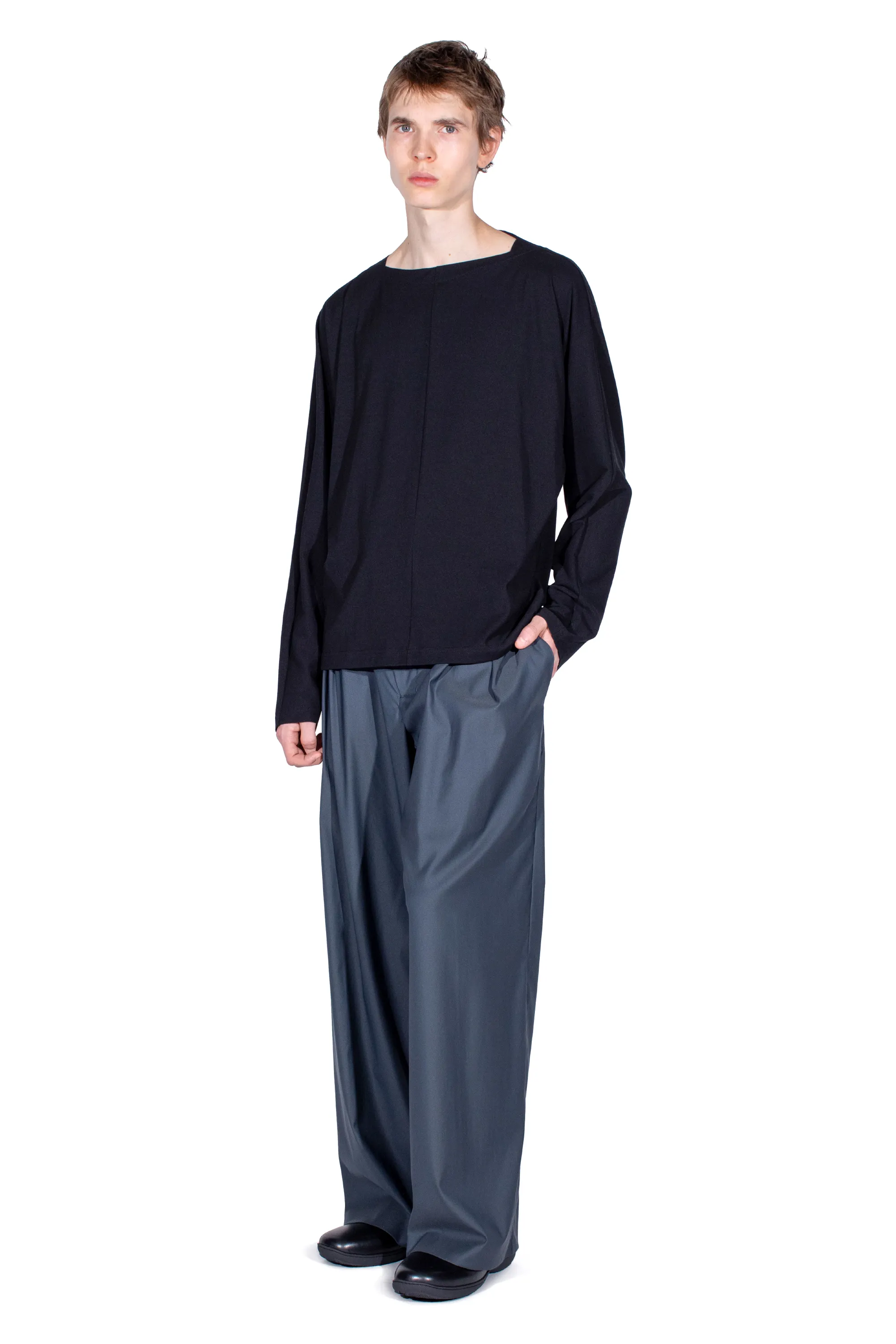 KIKO KOSTADINOV TOMELILLA TOP - TRUE BLACK