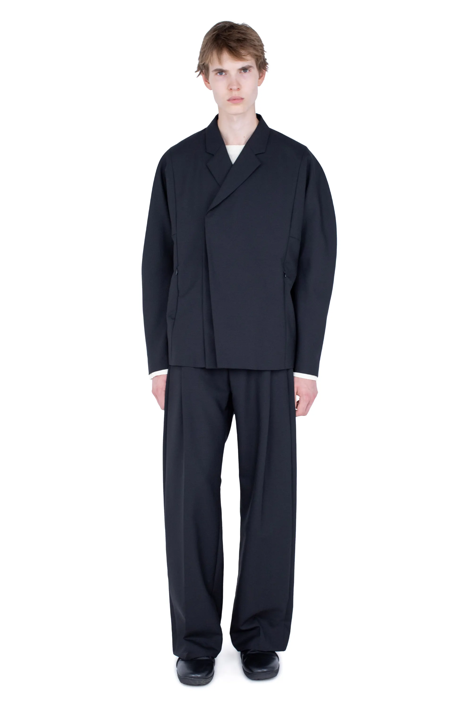KIKO KOSTADINOV VAALS TAILORED BLAZER - SPACE BLACK