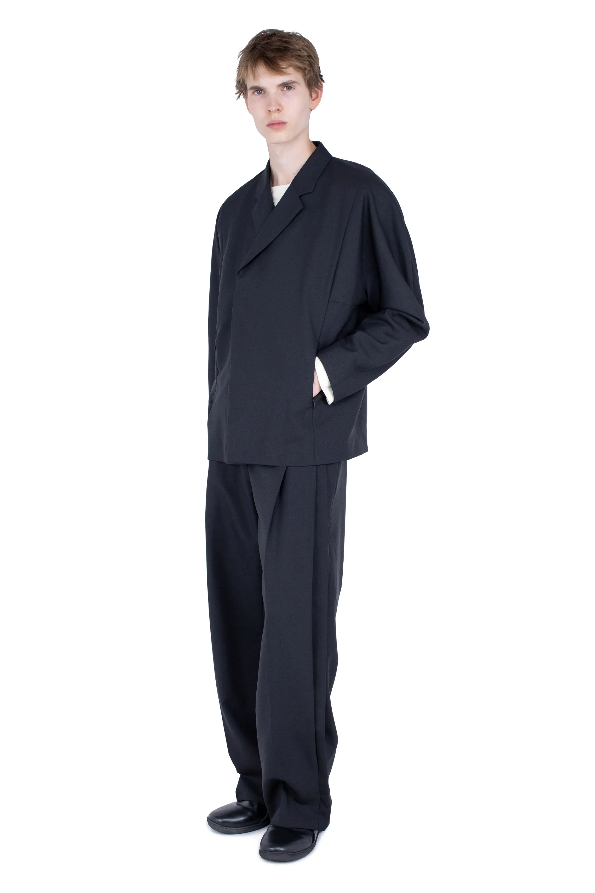 KIKO KOSTADINOV VAALS TAILORED BLAZER - SPACE BLACK