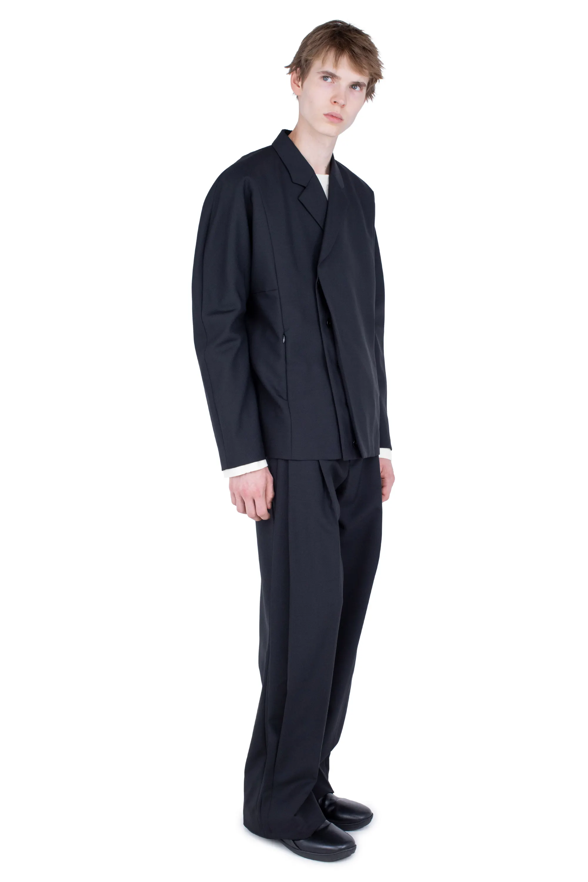 KIKO KOSTADINOV VAALS TAILORED BLAZER - SPACE BLACK
