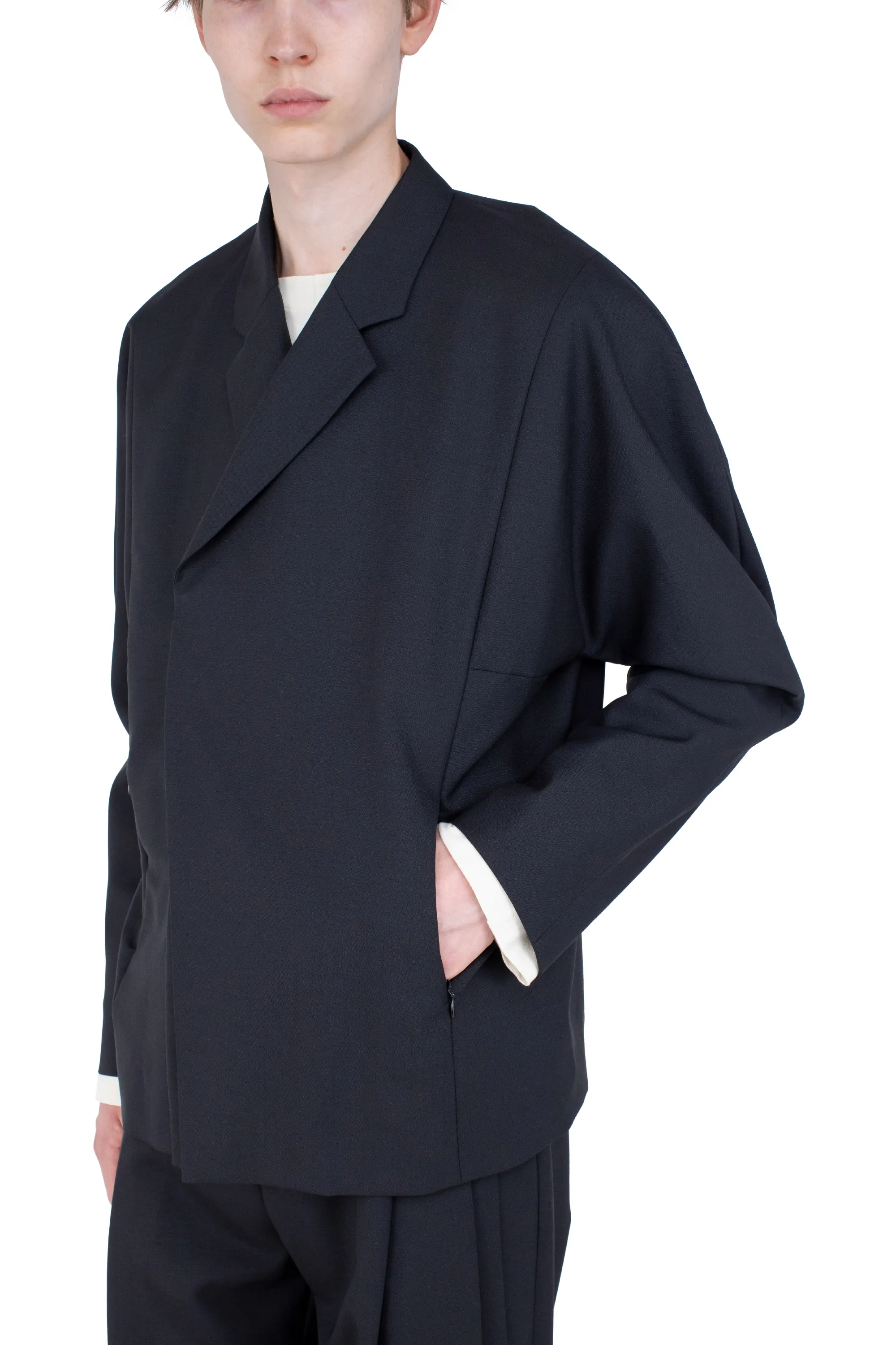 KIKO KOSTADINOV VAALS TAILORED BLAZER - SPACE BLACK