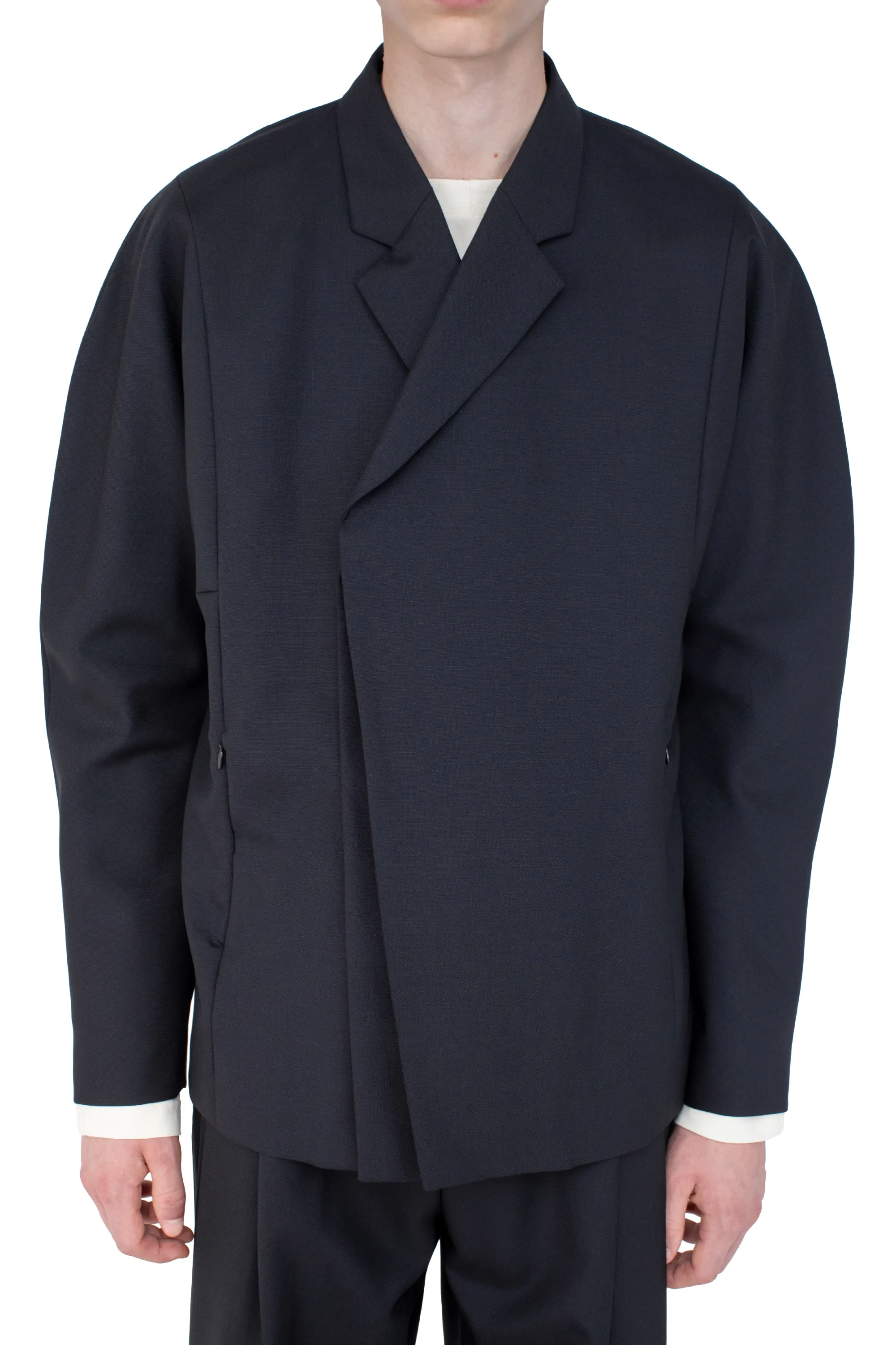 KIKO KOSTADINOV VAALS TAILORED BLAZER - SPACE BLACK