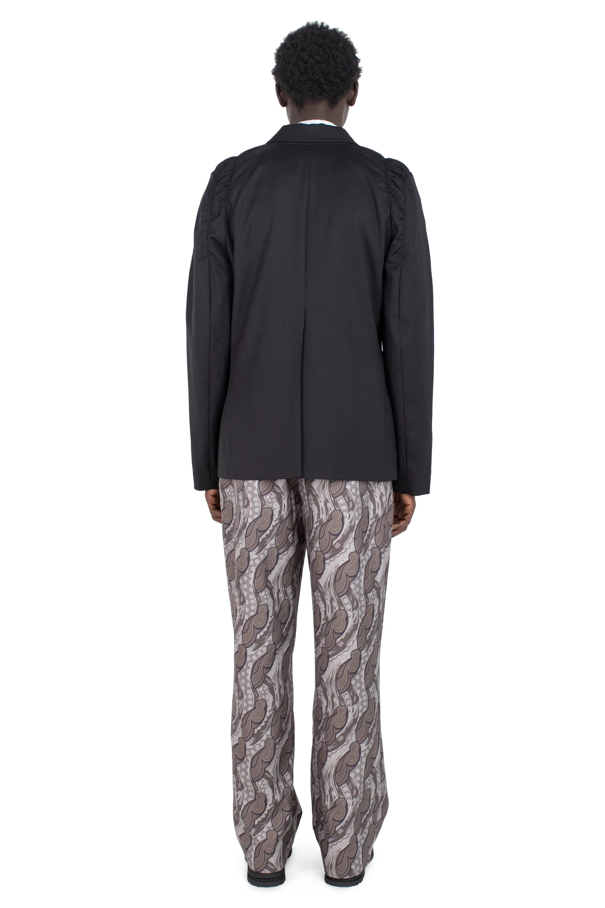 KIKO KOSTADINOV VECA PANELLED SHIRT - PALE BLUE