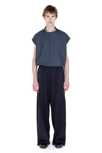 KIKO KOSTADINOV VELEKA WIDE TROUSERS - CHARCOAL