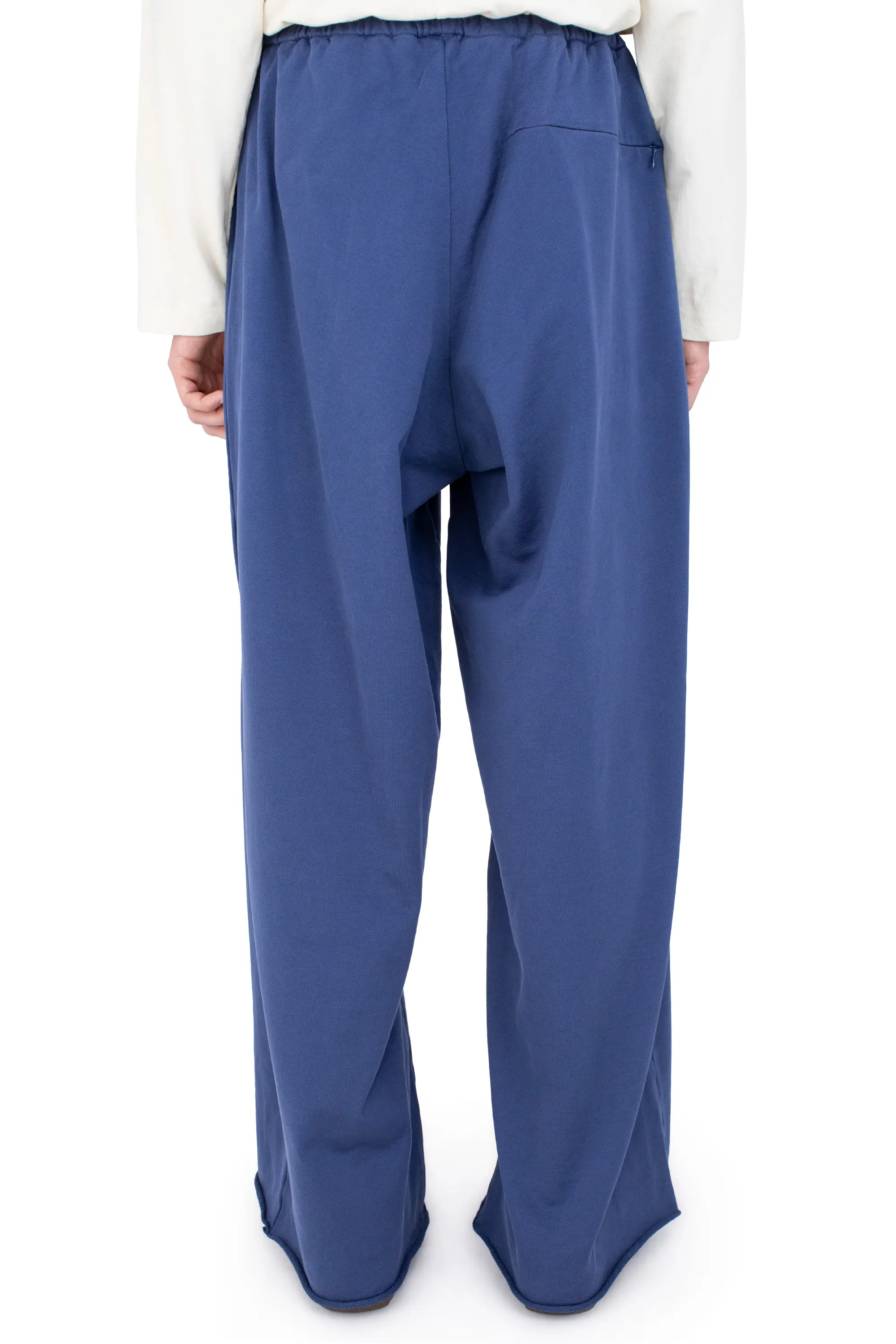 KIKO KOSTADINOV VELEKA WIDE TROUSERS - MARINE BLUE