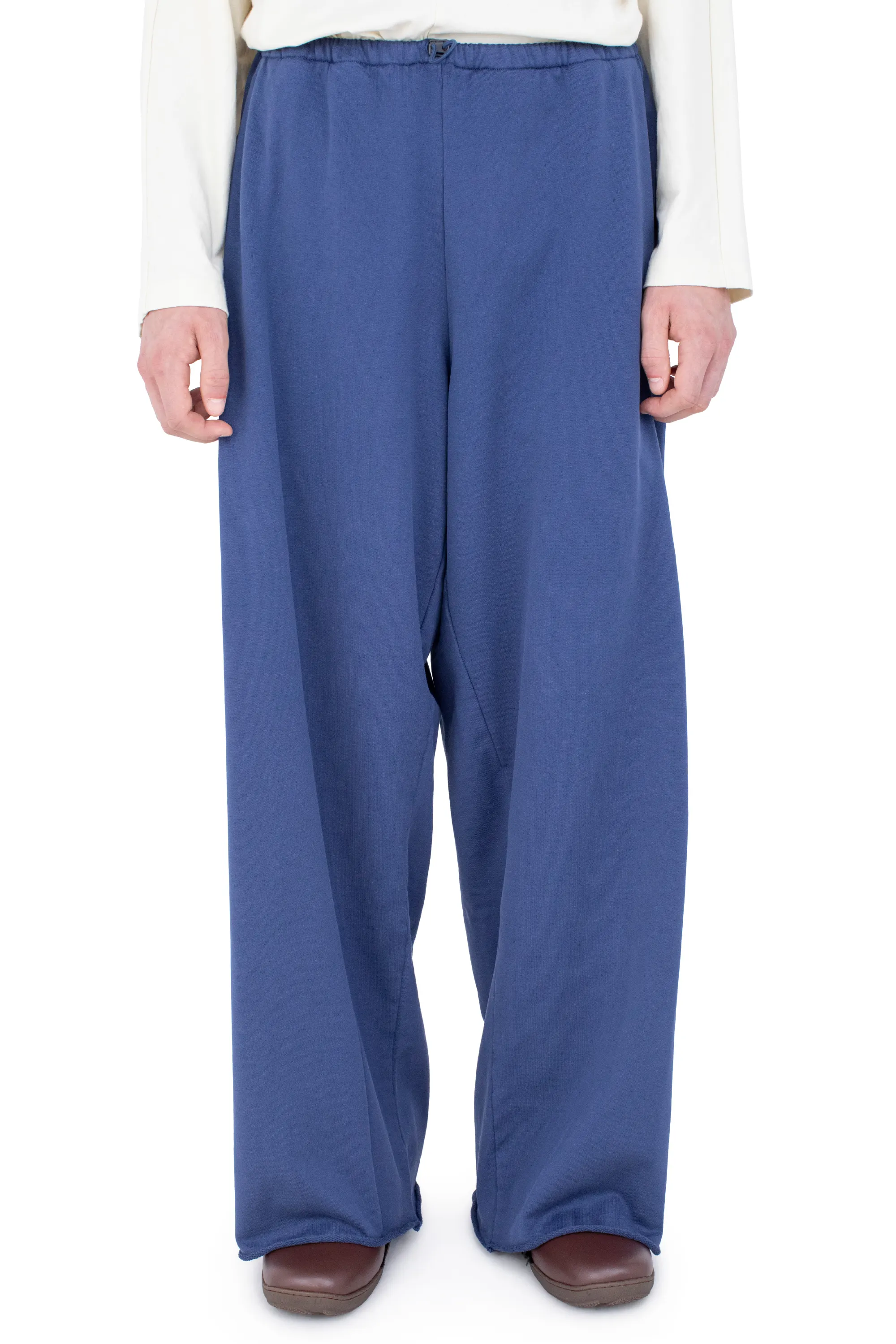 KIKO KOSTADINOV VELEKA WIDE TROUSERS - MARINE BLUE
