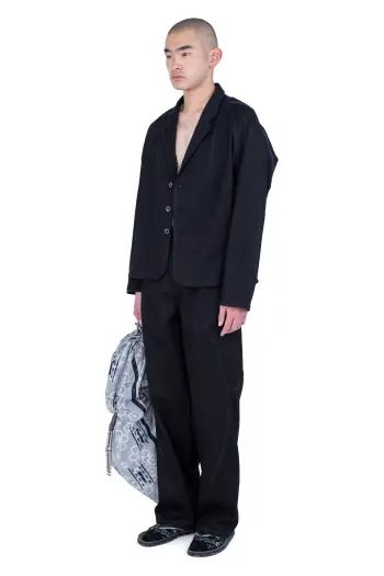 KIKO KOSTADINOV VIG K-DART BLAZER - SPACE BLACK