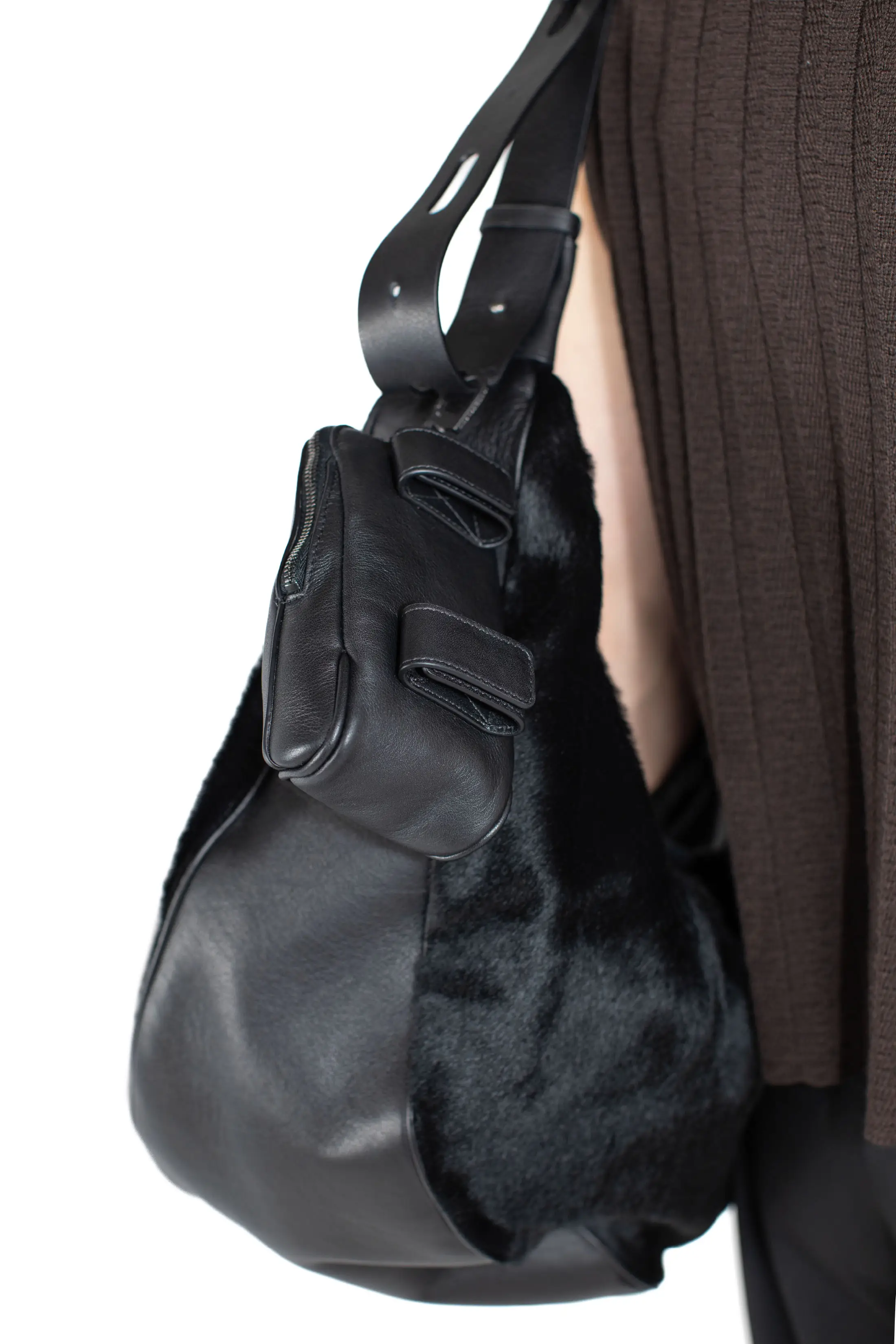 KIKO KOSTADINOV VIG POUCH - BLACK OBSIDIAN