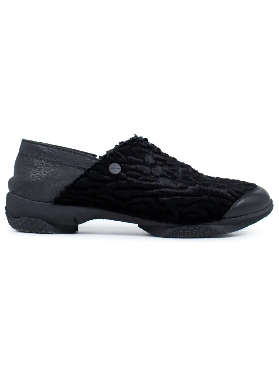 KIKO KOSTADINOV VIG SLIP-ON SHOES - INK BLACK