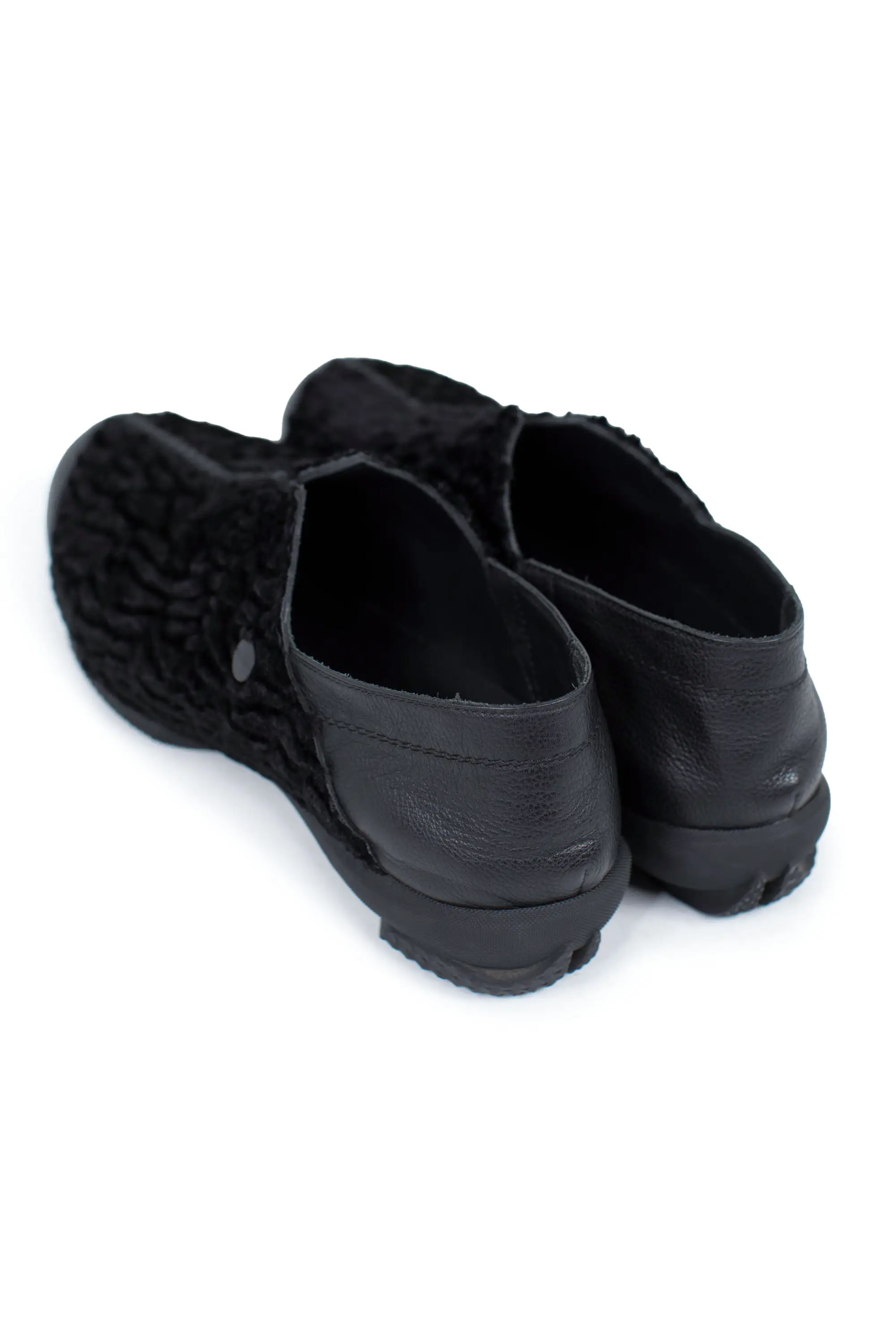 KIKO KOSTADINOV VIG SLIP-ON SHOES - INK BLACK