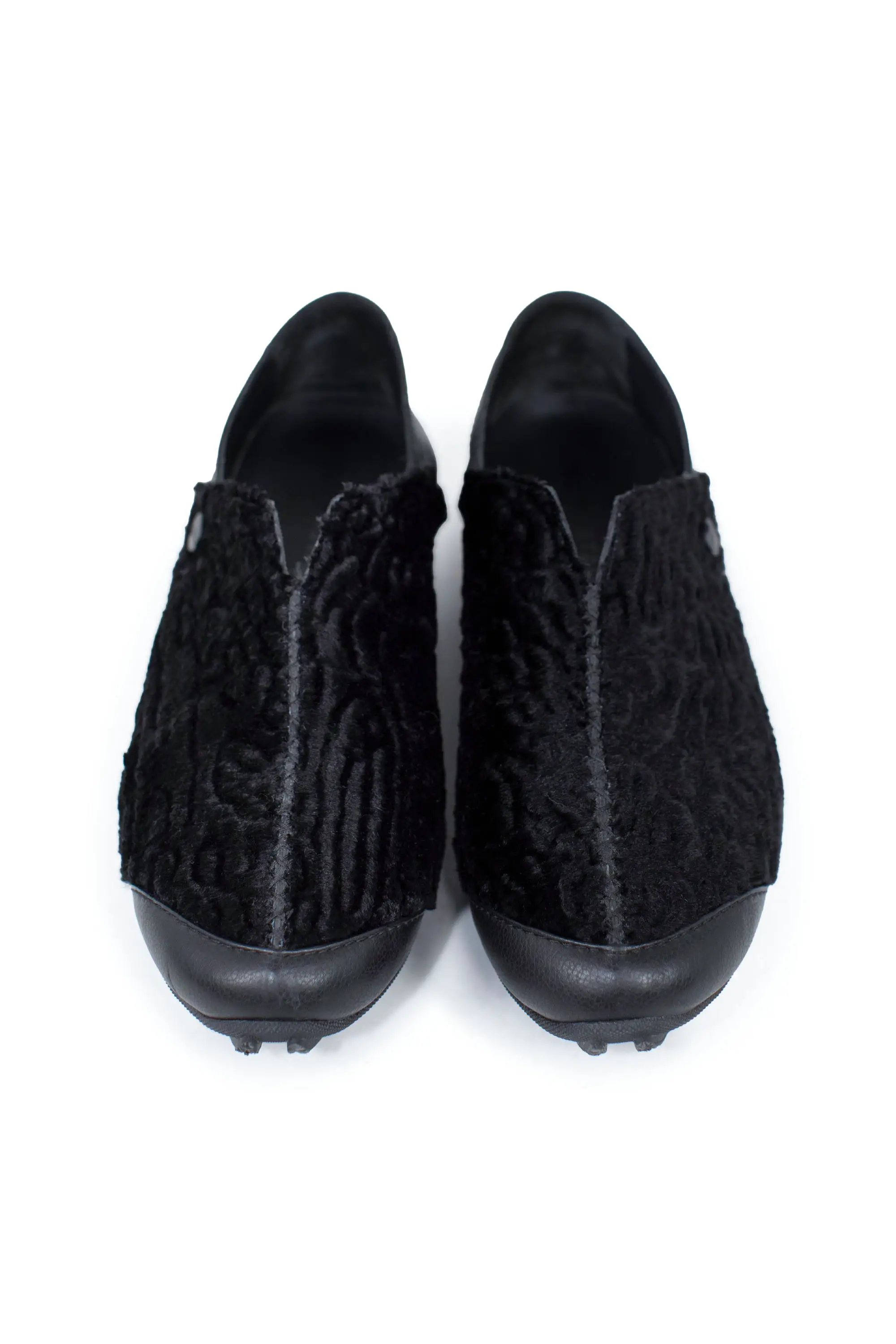 KIKO KOSTADINOV VIG SLIP-ON SHOES - INK BLACK