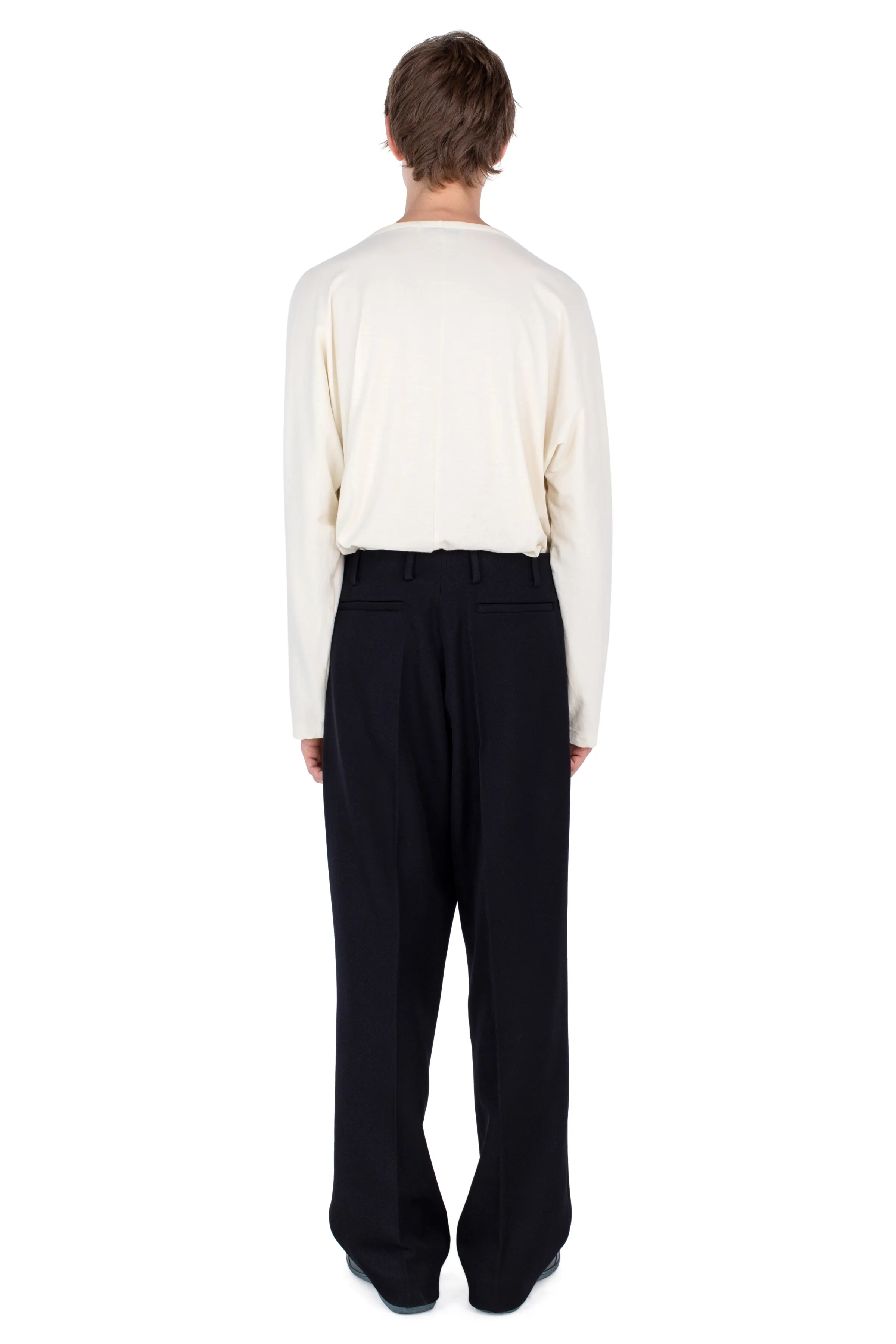 KIKO KOSTADINOV VOTIVE TROUSERS - JET BLACK