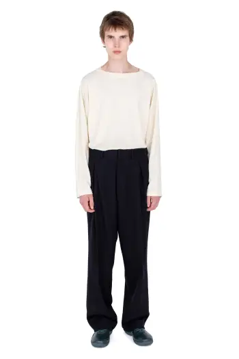 KIKO KOSTADINOV VOTIVE TROUSERS - JET BLACK