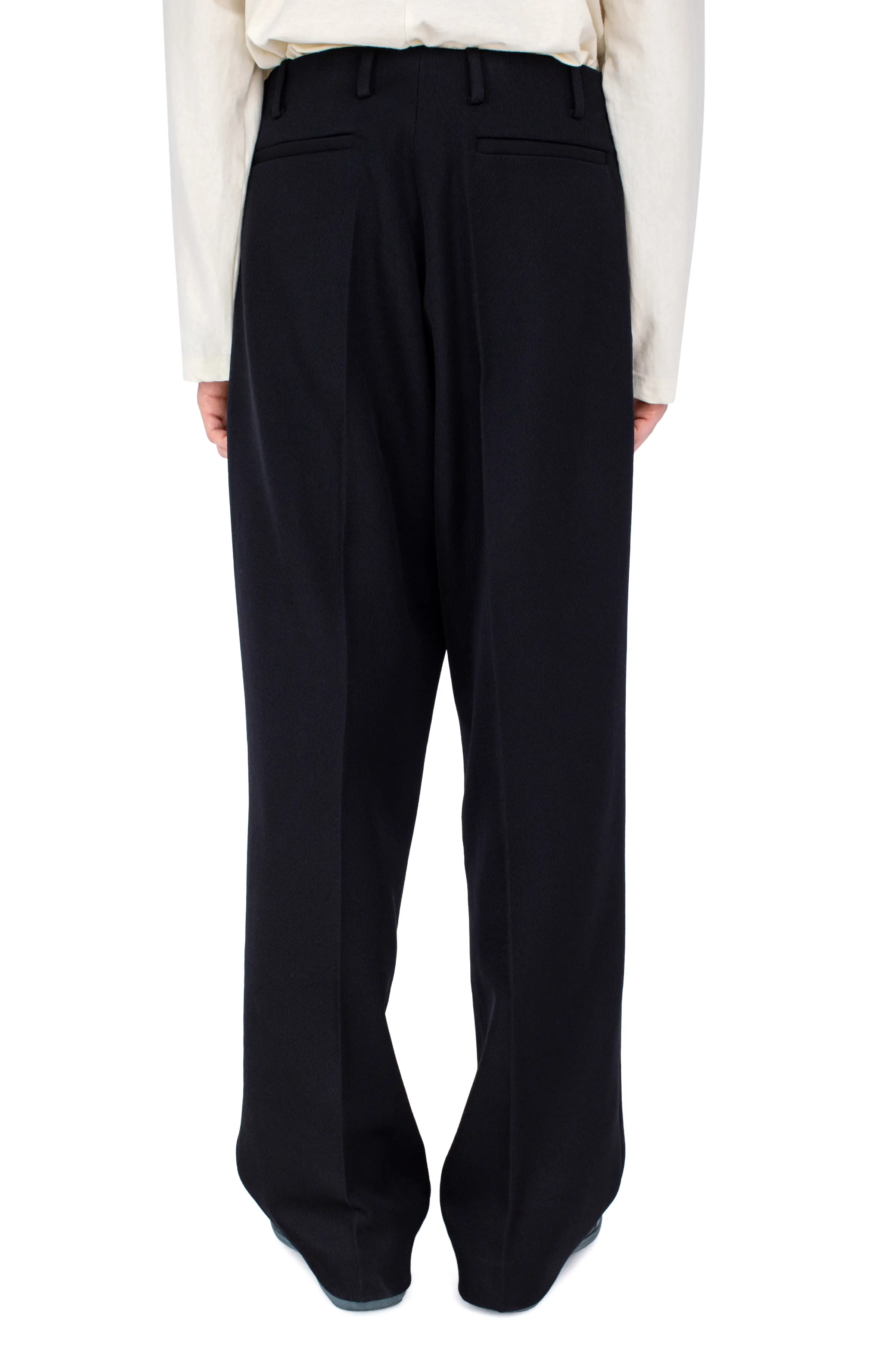 KIKO KOSTADINOV VOTIVE TROUSERS - JET BLACK